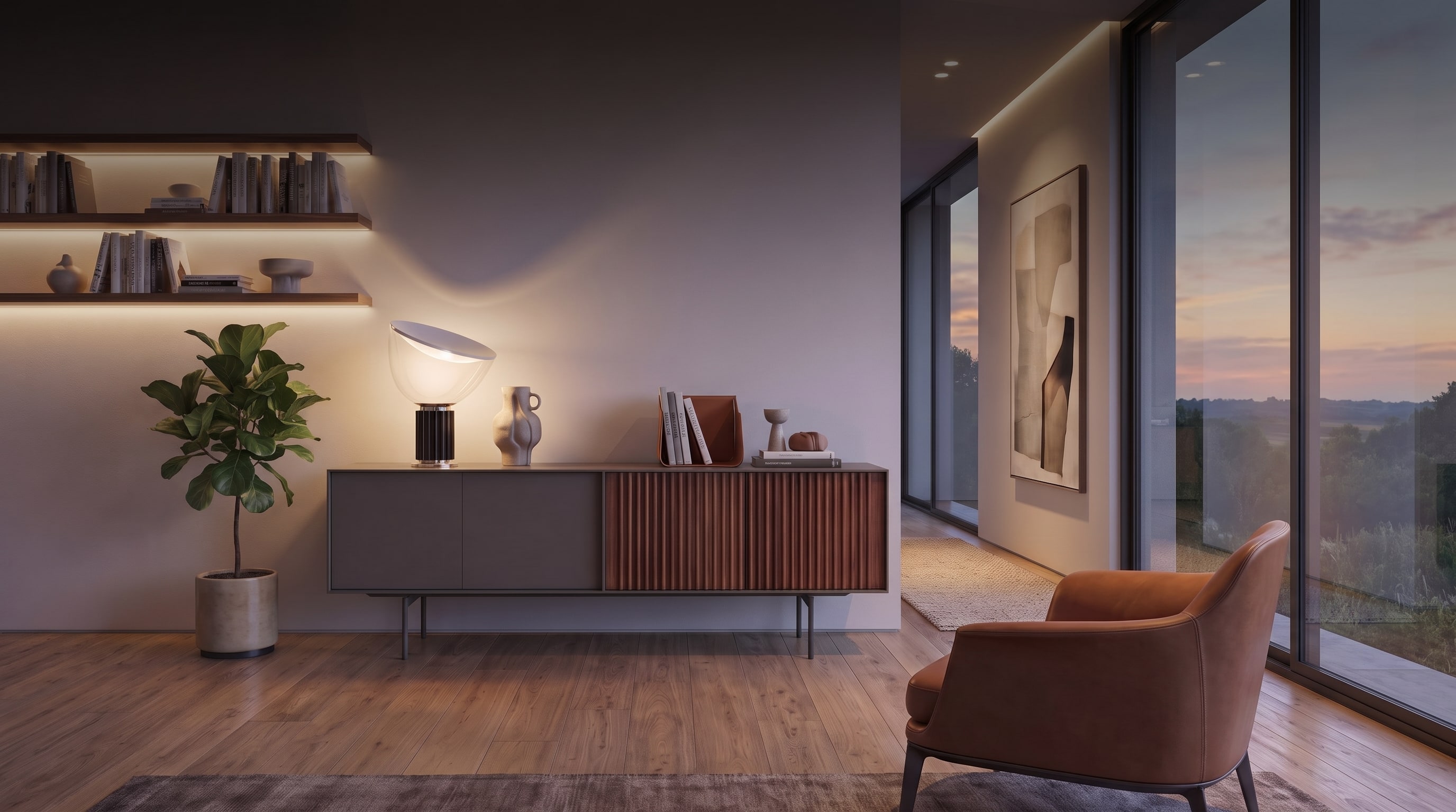 Wohnzimmer einrichten 2026: Design-Sideboards als architektonischer Anker