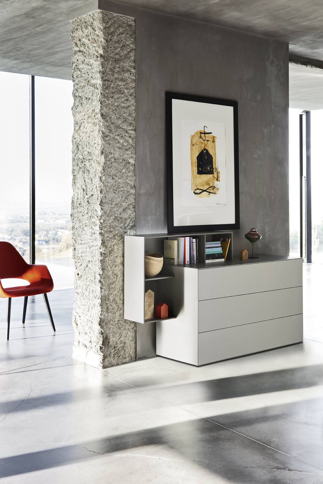 Ladekast met legplank Eetkamer Livitalia Ladekast met legplank Eetkamer Livitalia