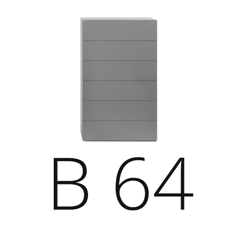 B 64 cm