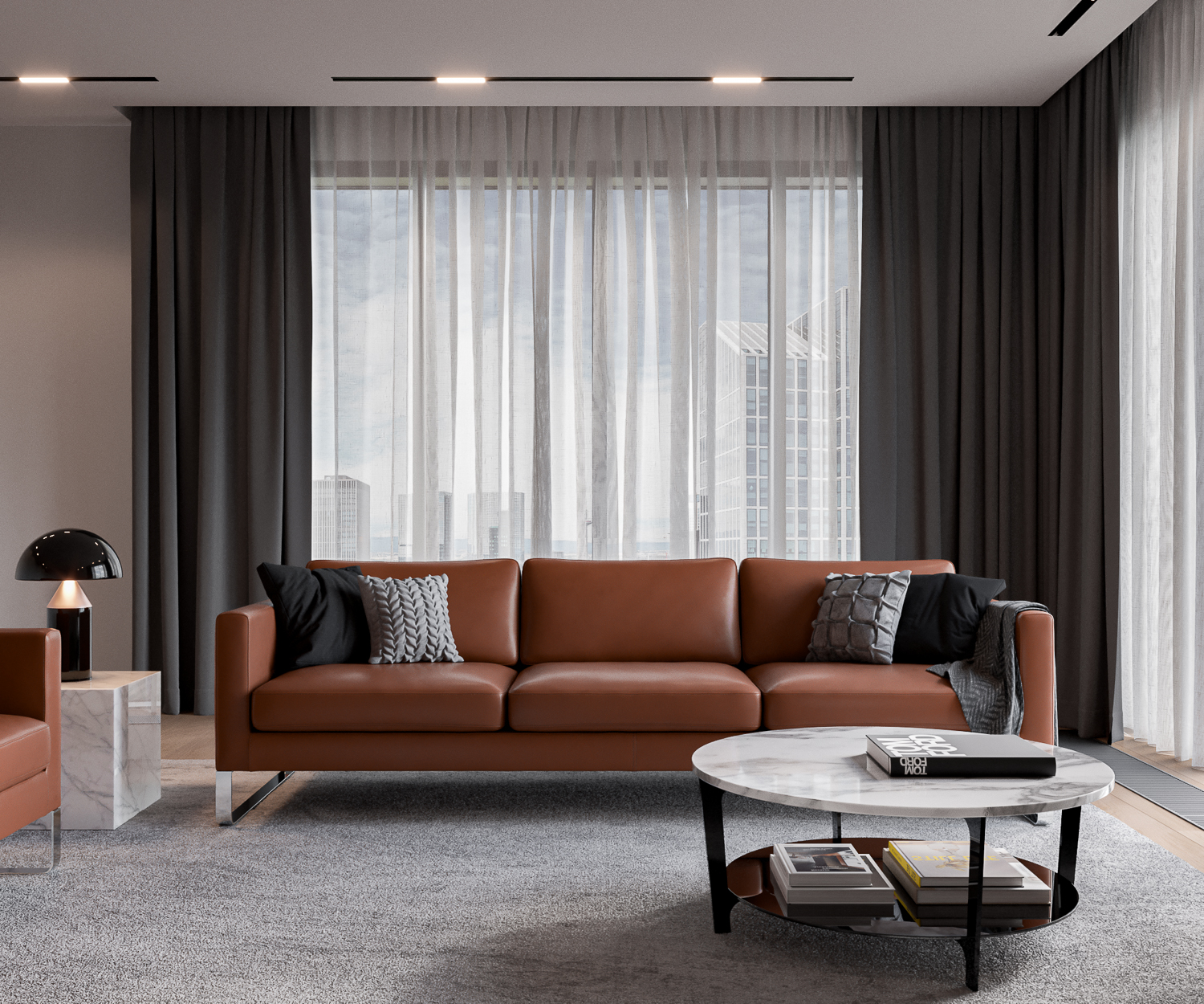 Elegance emotionele foto frontaal leer cognac Elegance emotionele foto frontaal leer cognac