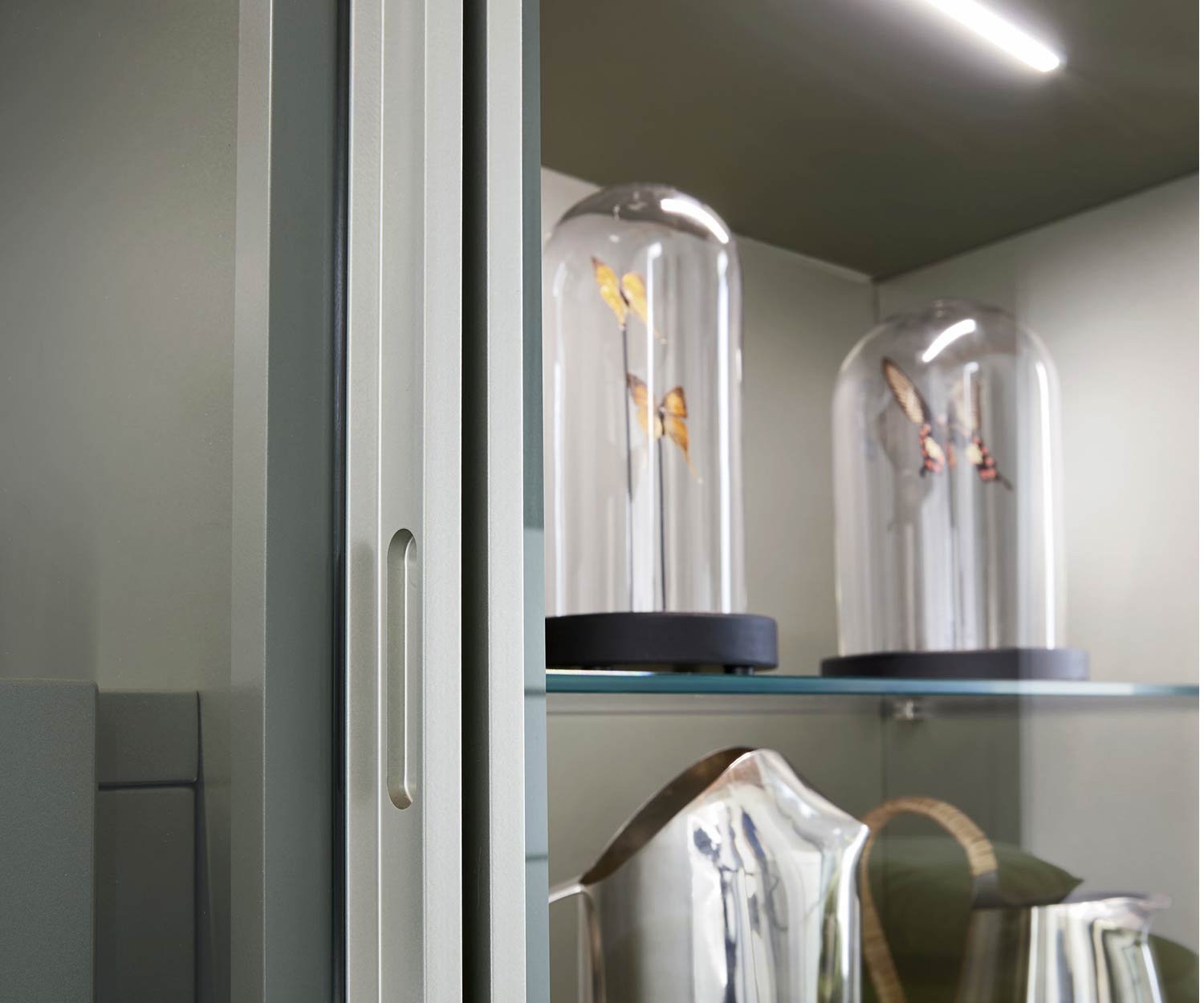 Livitalia Design hangelement C35 in detail het verlichte interieur Livitalia Design hangelement C35 in detail het verlichte interieur