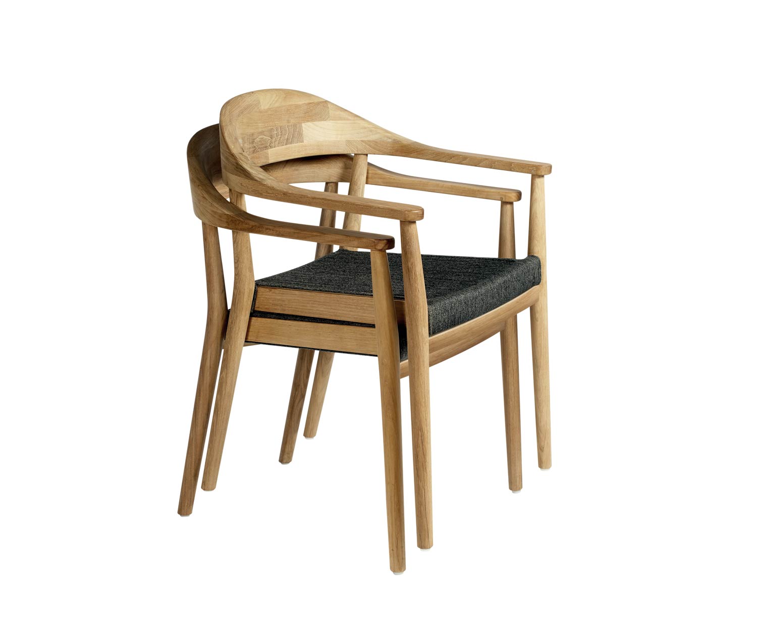 Oasiq Design Copenhagen stoel is stapelbaar tot twee stoelen Oasiq Design Copenhagen stoel is stapelbaar tot twee stoelen