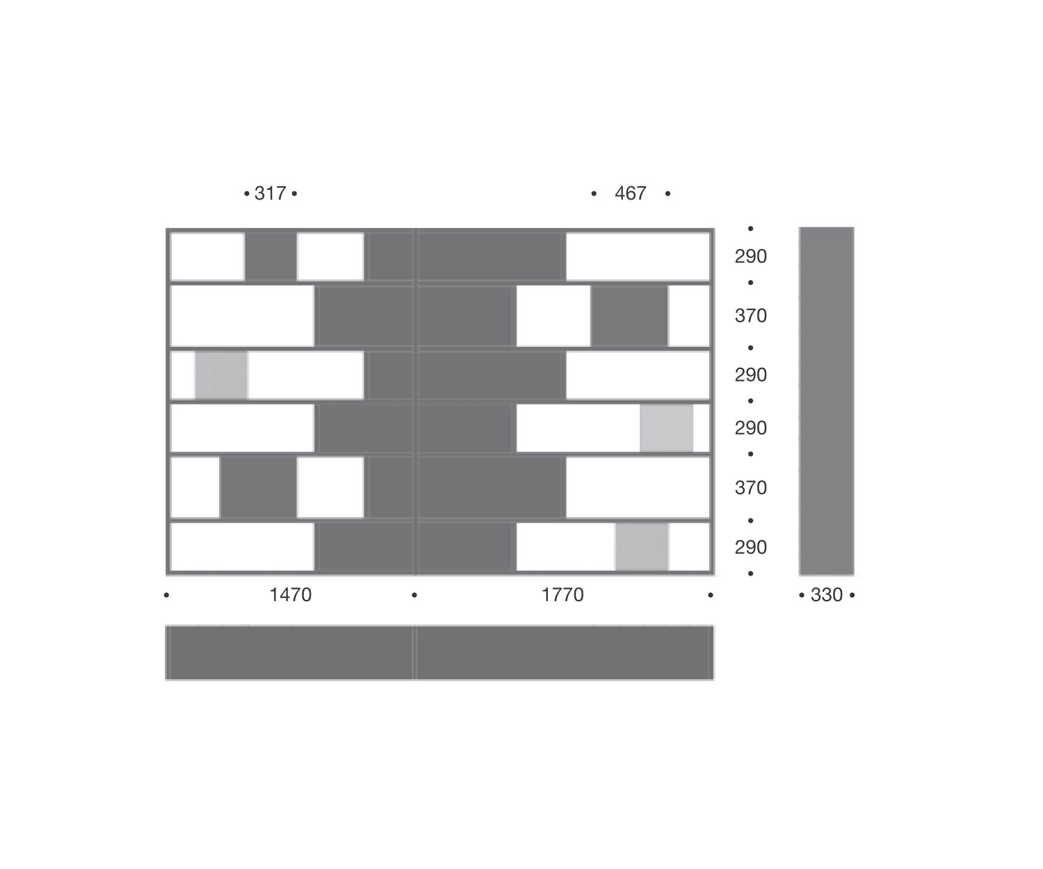 Livitalia Boekenplank C85 Livitalia Boekenplank C85