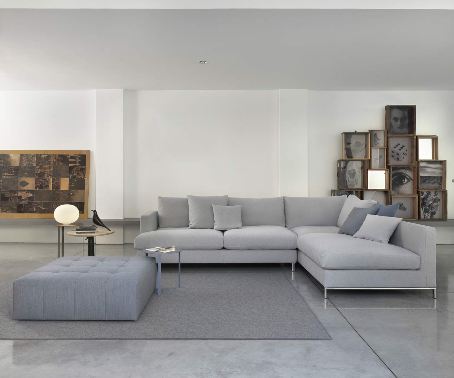 Modern Marelli ontwerp ruimteverdeler bank loft Modern Marelli ontwerp ruimteverdeler bank loft