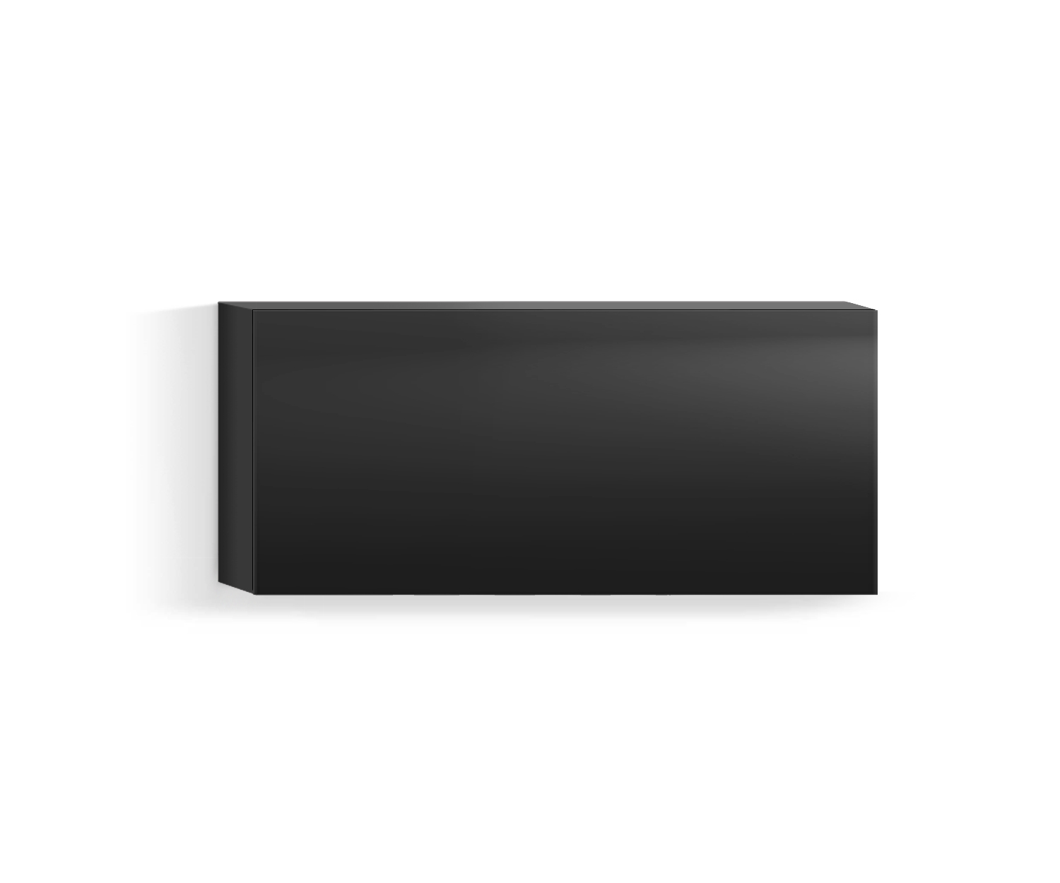 Design woonkamer wandmeubel Horizontaal H42 B90 bodem zwart318 Design woonkamer wandmeubel Horizontaal H42 B90 bodem zwart318