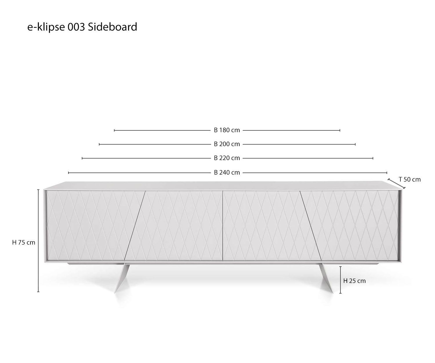 al2 e klipse 003 Designer Dressoir Maten Afmetingen Schets Maten Overzicht al2 e klipse 003 Designer Dressoir Maten Afmetingen Schets Maten Overzicht