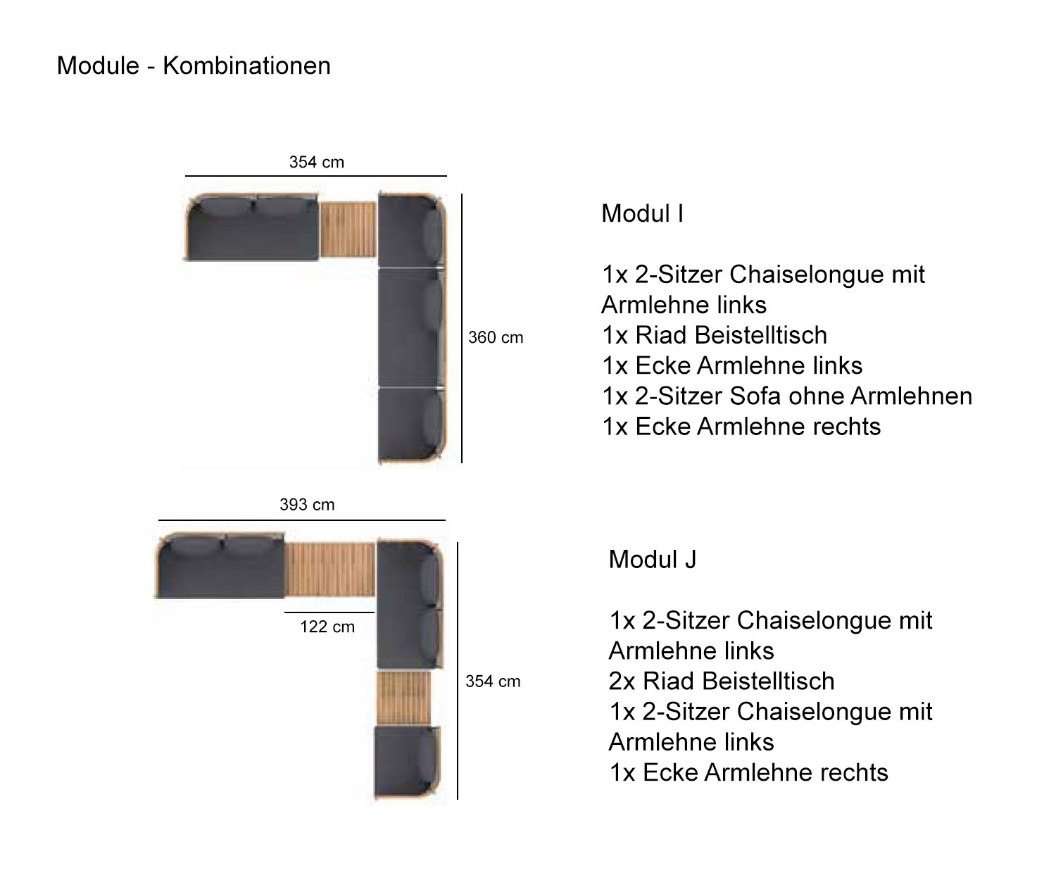 Oasiq Riad tuincollectie met design in combinaties Oasiq Riad tuincollectie met design in combinaties