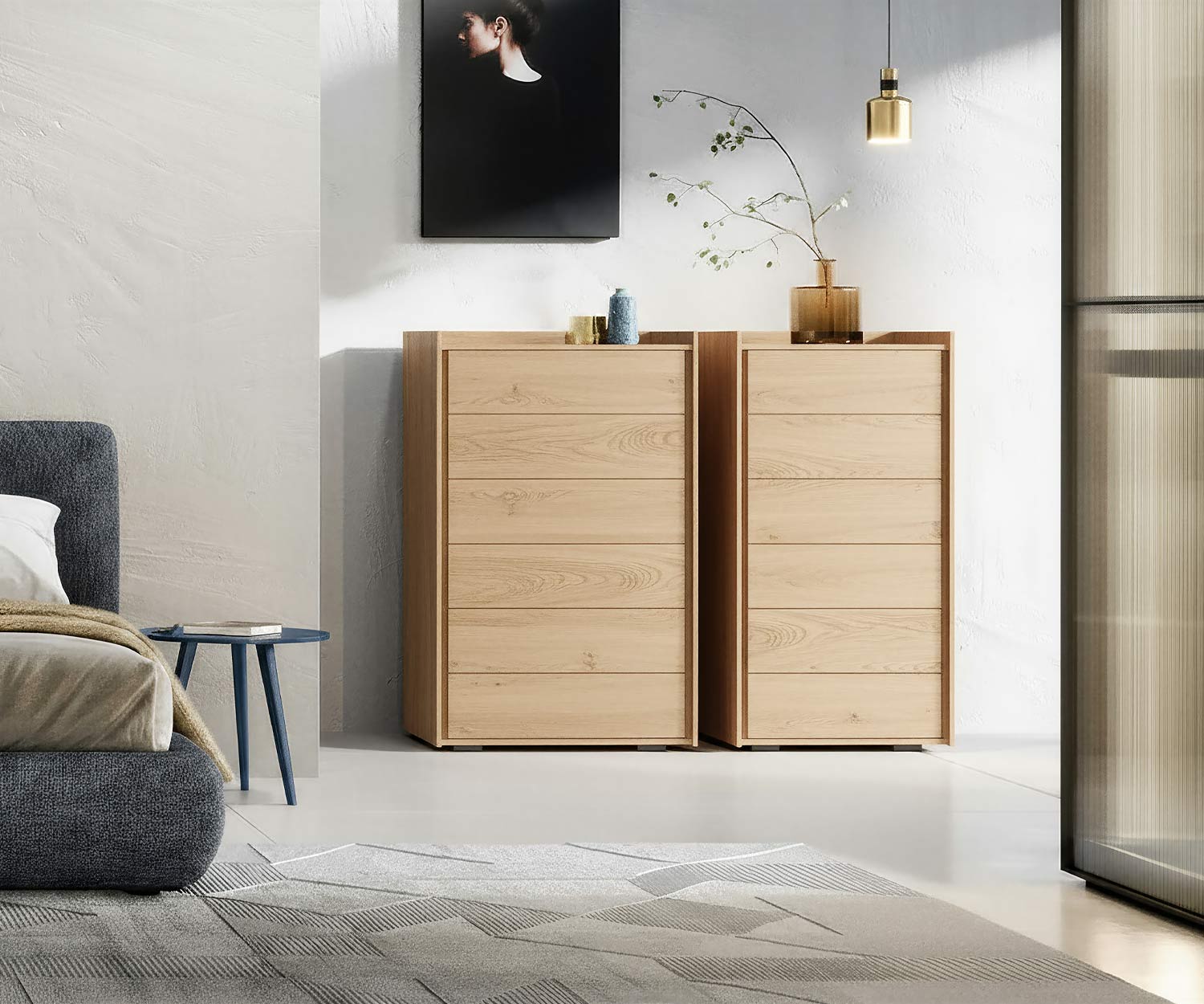 Novamobili hoge ladekast Sly Novamobili hoge ladekast Sly