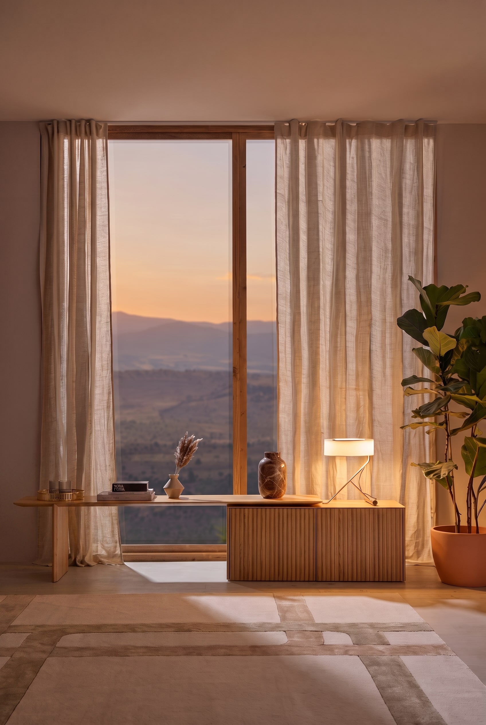 Wohnbereich Sideboard minimalistisch