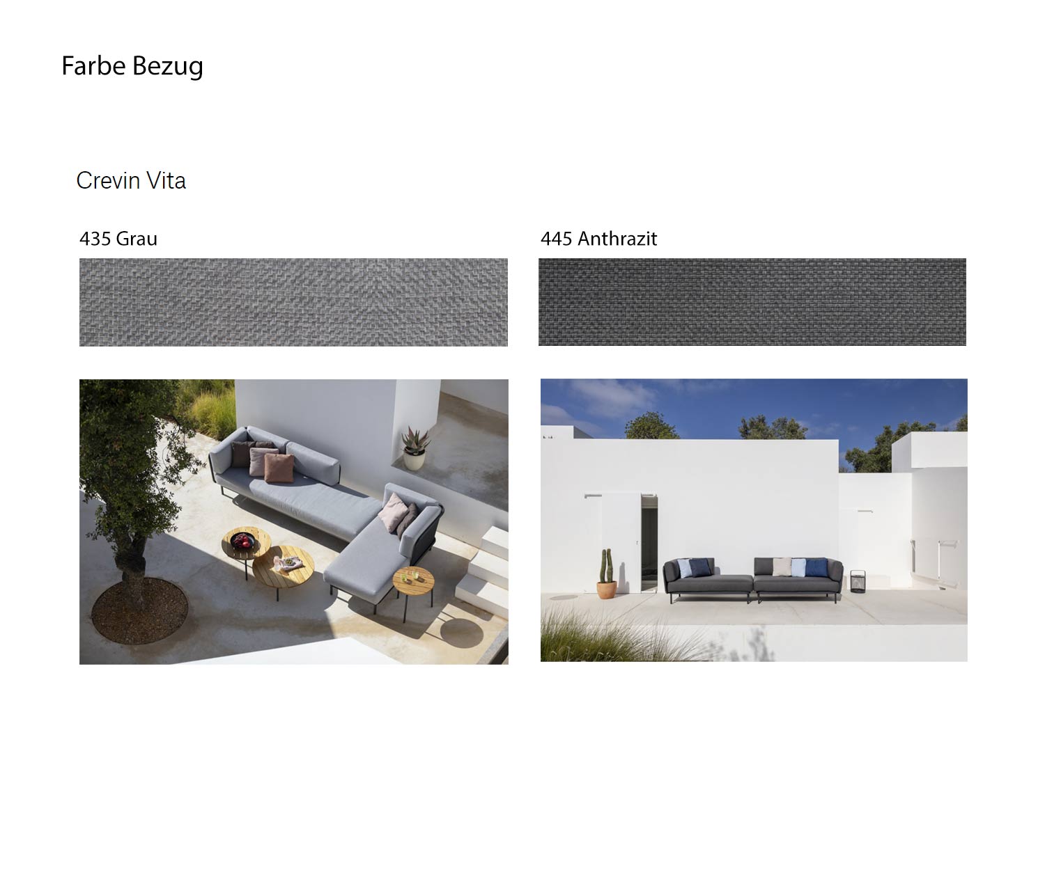 Design loungestoel fauteuil tuinfauteuil kleuren stoffen bekleding antraciet grijs