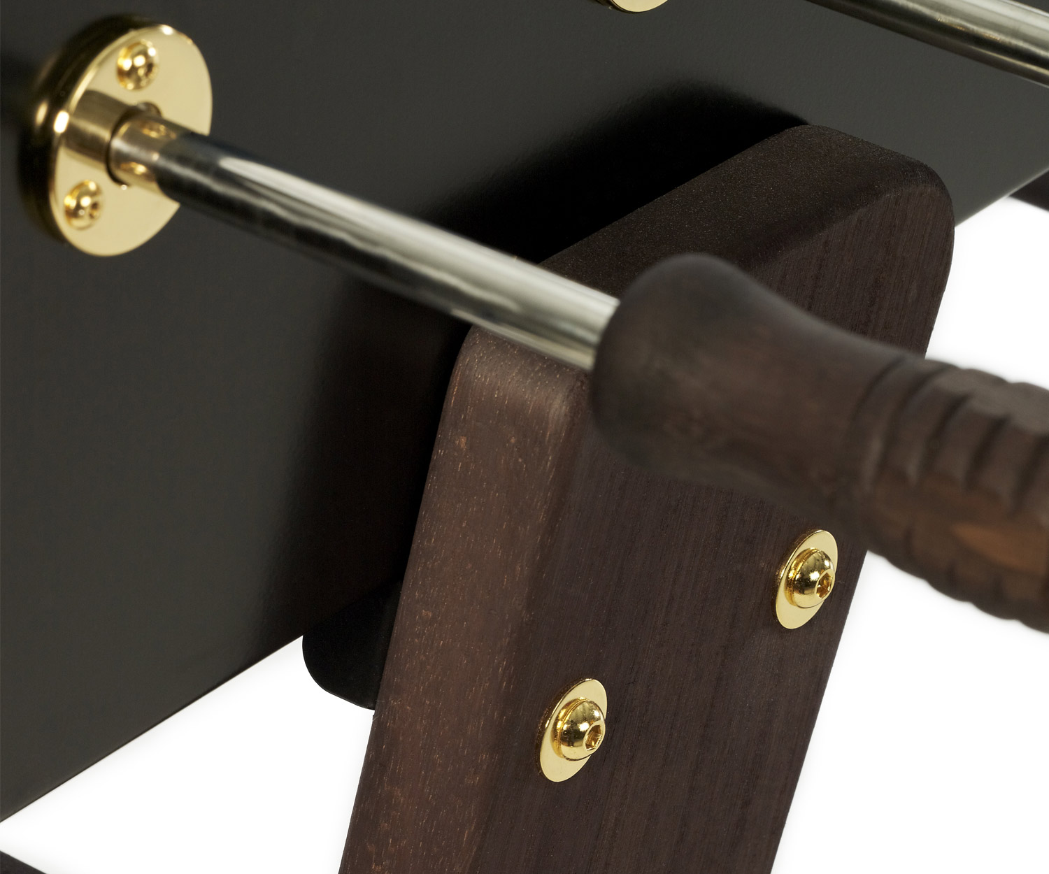 Hoge kwaliteit RS Barcelona RS#3 Hout Goud Kicker Iroko edel houten poten Hoge kwaliteit RS Barcelona RS#3 Hout Goud Kicker Iroko edel houten poten