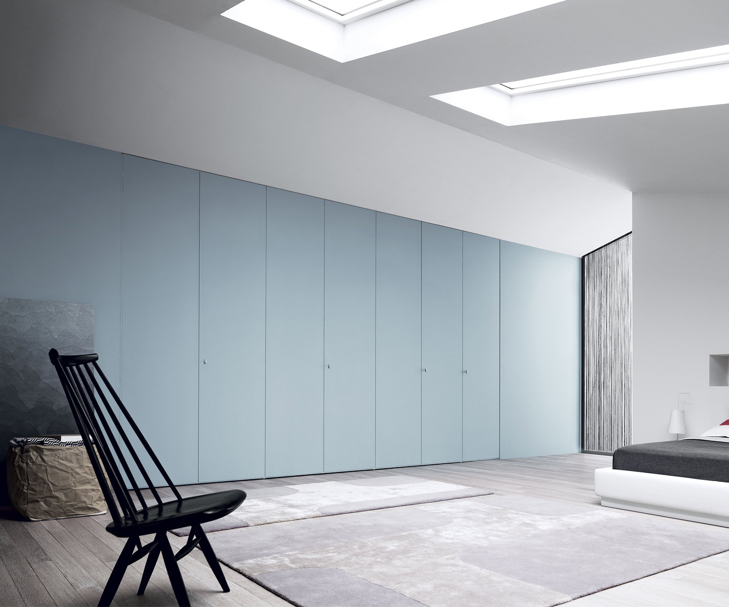 Hoogwaardige Novamobili design kledingkast Intono draaideuren Hoogwaardige Novamobili design kledingkast Intono draaideuren