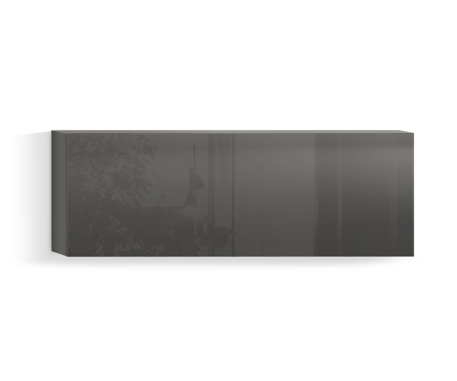 Design woonkamer wandmeubel Horizontaal H42 B120 blad quarz410 Design woonkamer wandmeubel Horizontaal H42 B120 blad quarz410