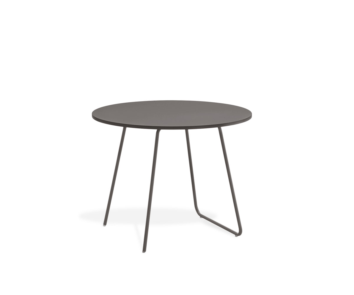 Novamobili Orbis bijzettafel Ø 60cm mat kwarts310