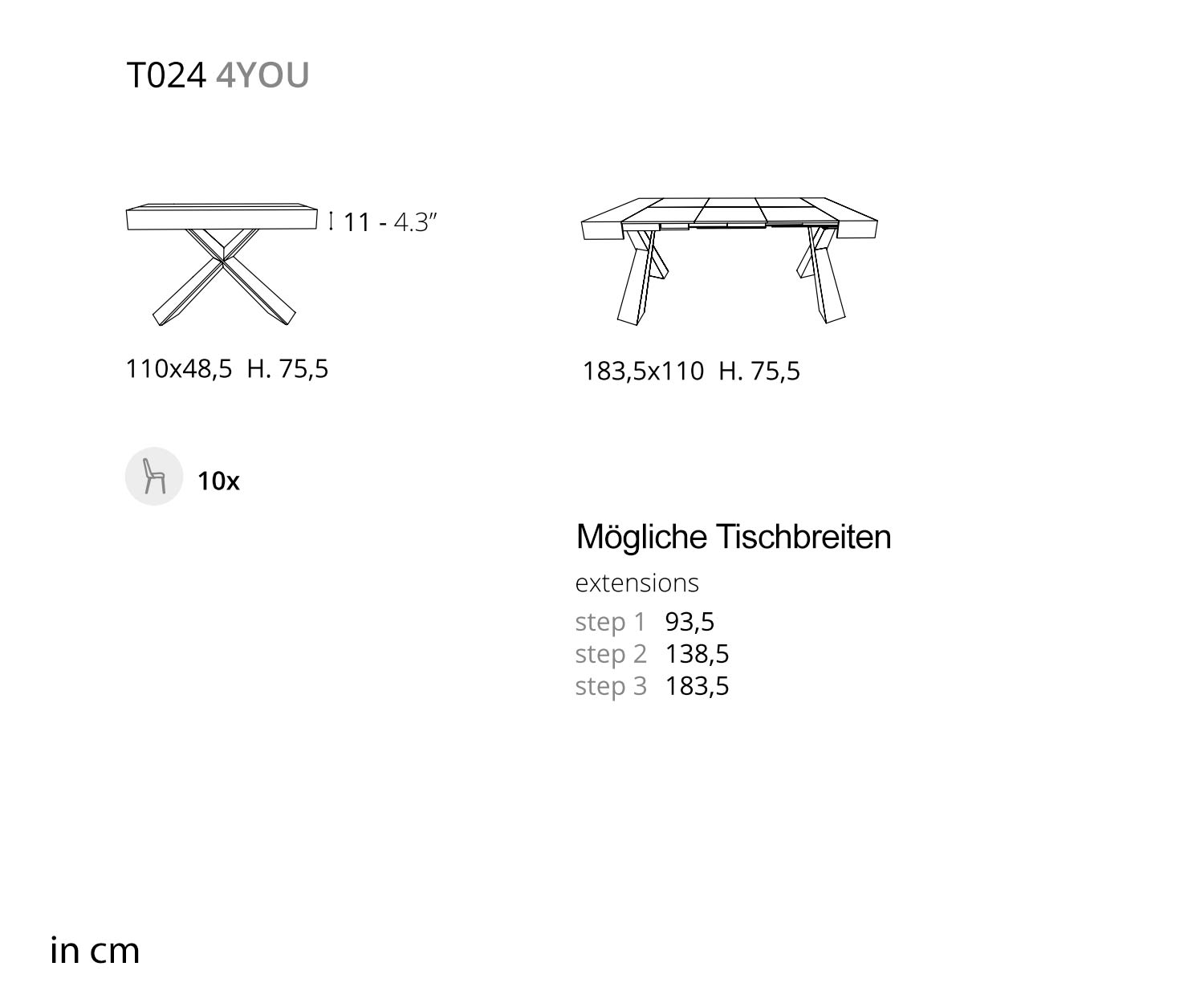 OzzioUitschuifbare eettafel ontwerp voor kleine kamers OzzioUitschuifbare eettafel ontwerp voor kleine kamers