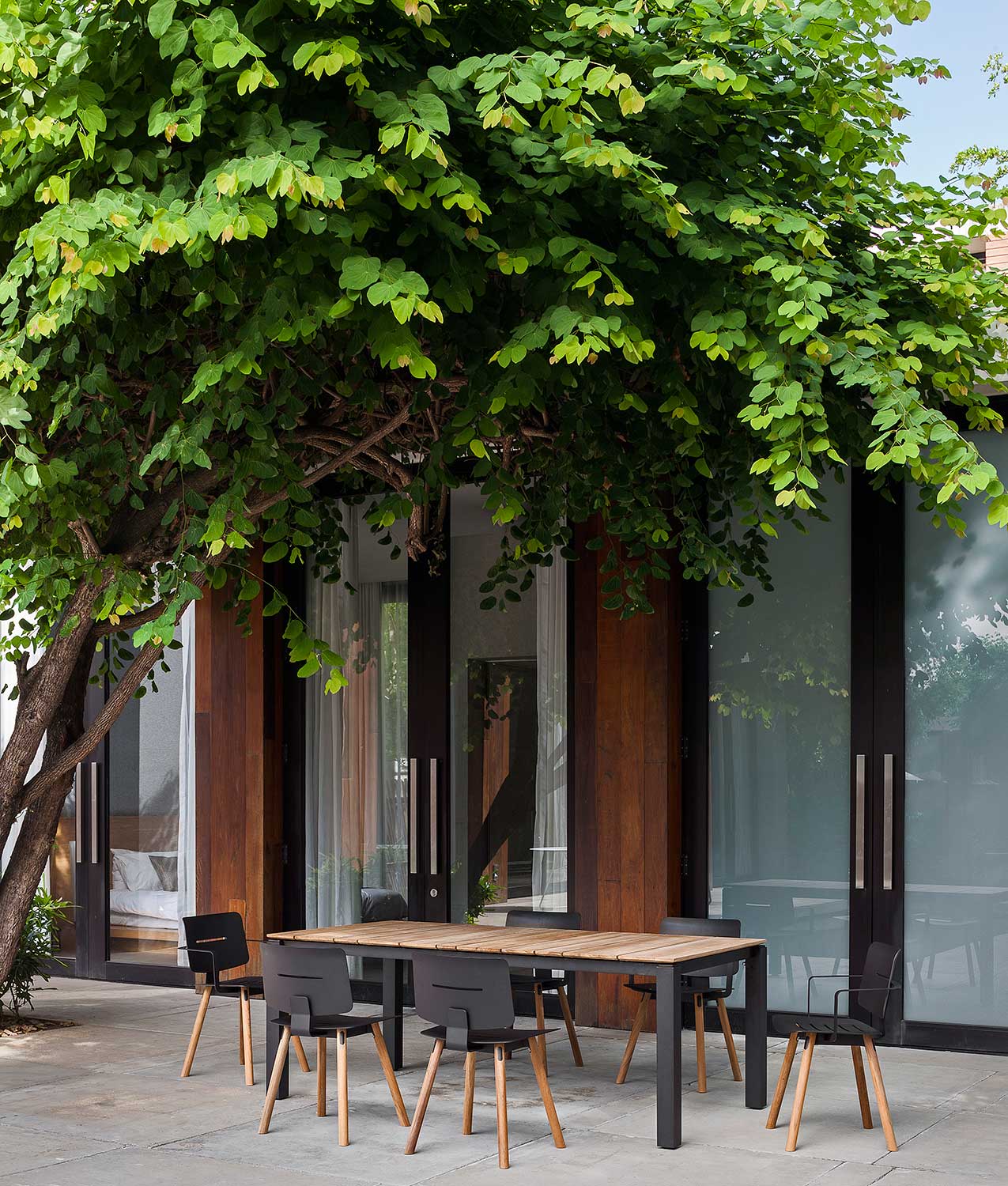 Teak aluminium tuinmeubelen