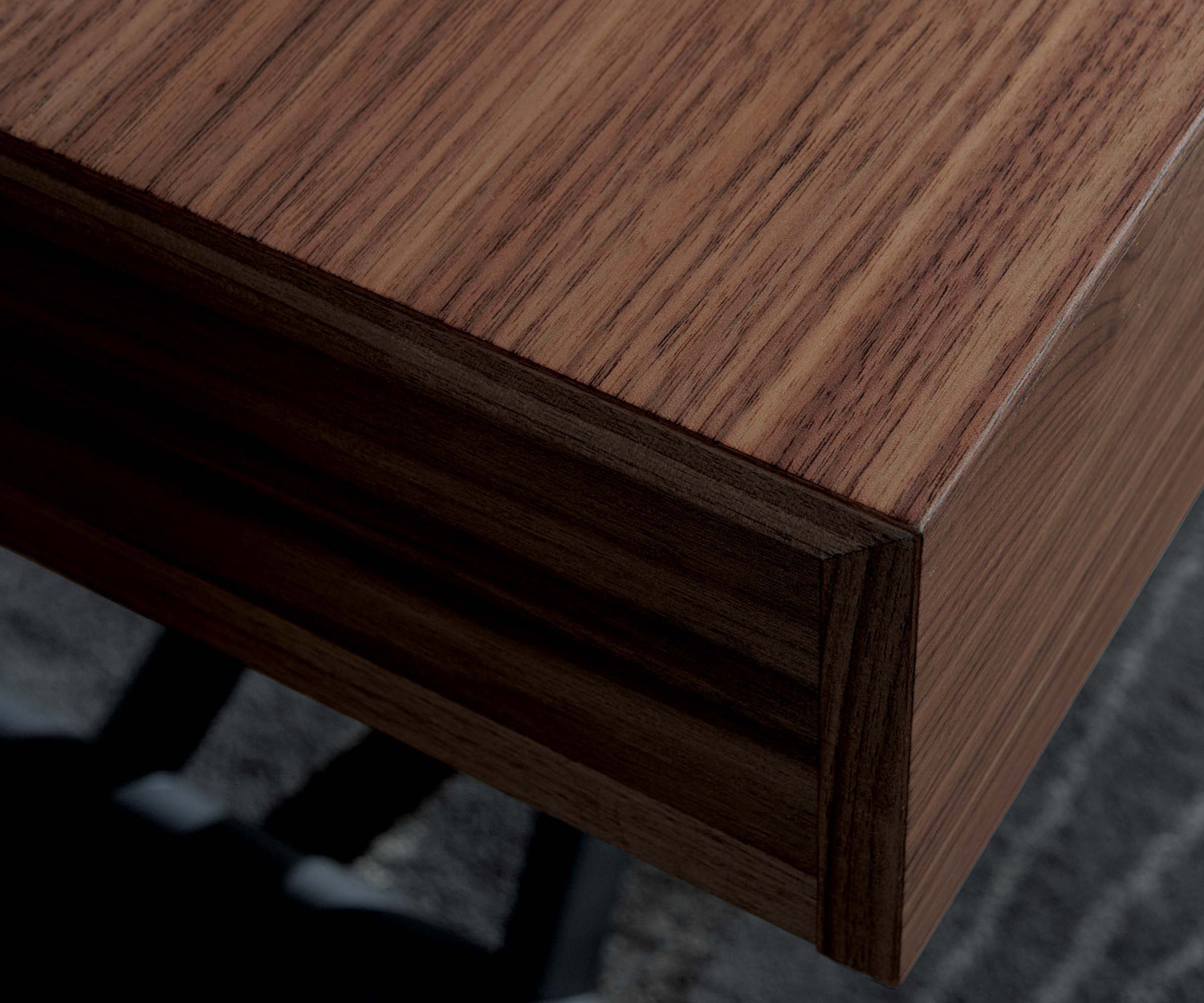 Detailweergave van echt houtfineer  Detailweergave van echt houtfineer