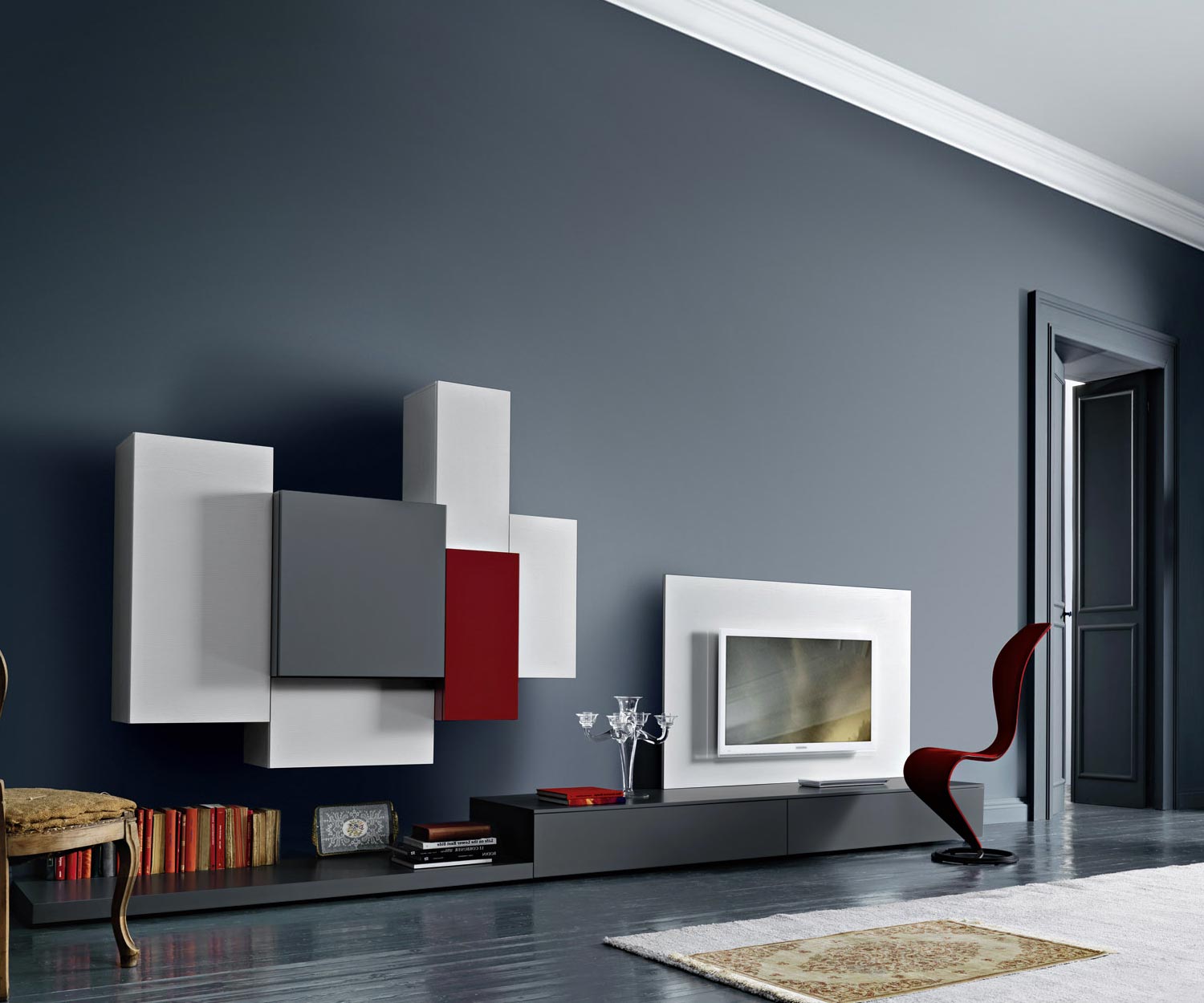 TV-kast modulair systeem TV-kast modulair systeem