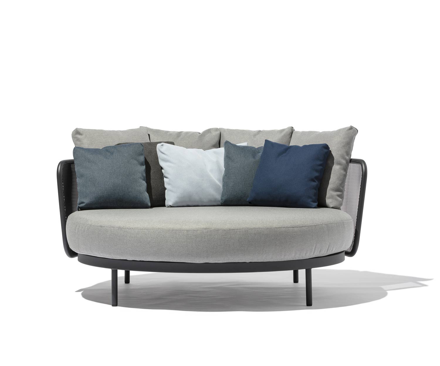 Todus Baza Design Lounge Daybed Rond met kussenset Todus Baza Design Lounge Daybed Rond met kussenset