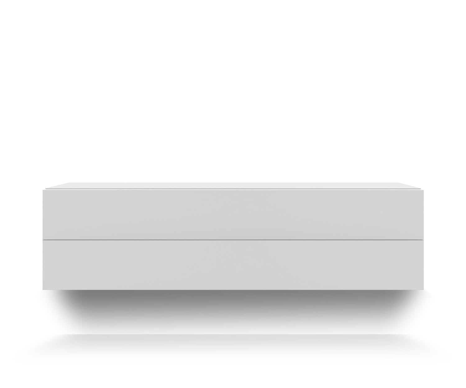 Novamobili Easy 2-zits wandmeubel B128 wit300 Novamobili Easy 2-zits wandmeubel B128 wit300
