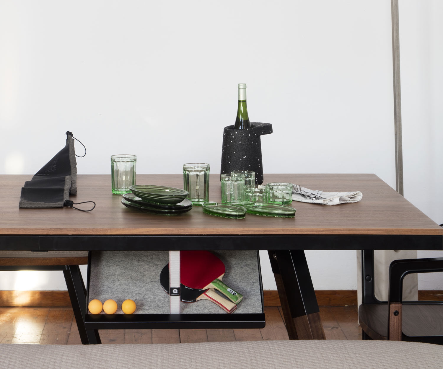 Walnoten tafelblad eettafel en pingpongtafel Walnoten tafelblad eettafel en PingPong tafel