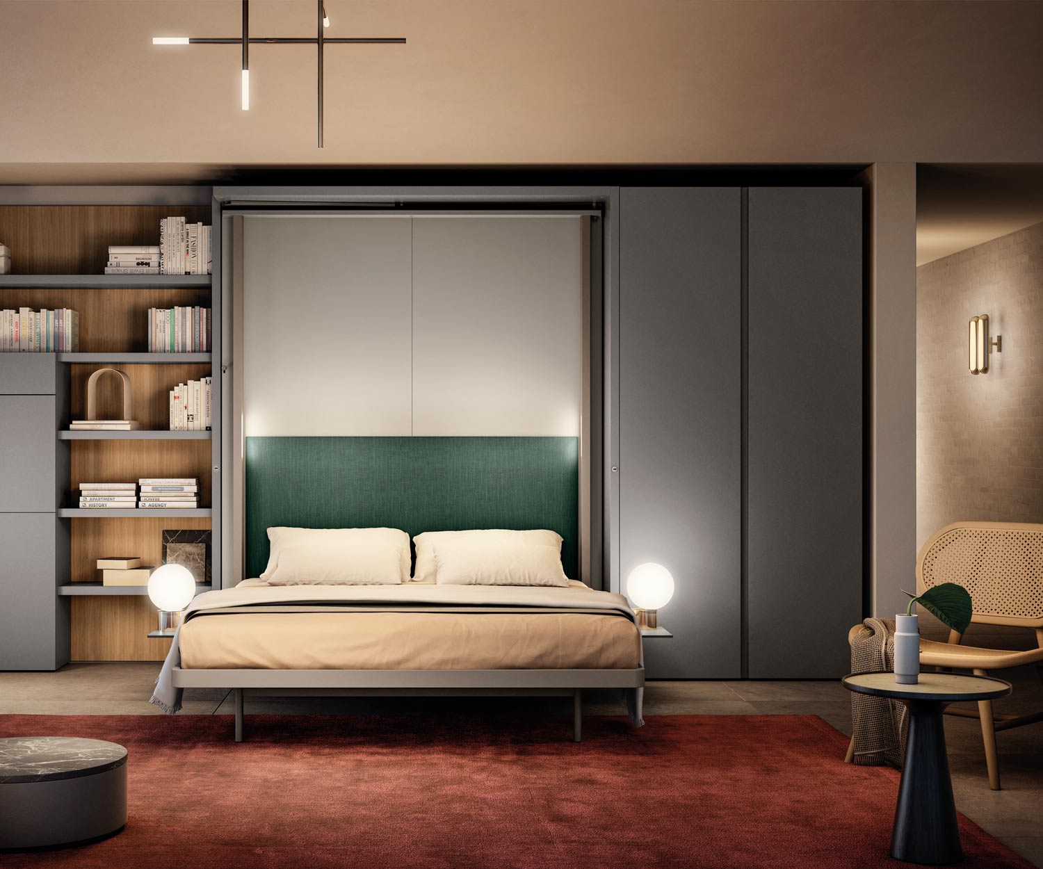 Clei Kledingkast bedden LGM 2 TV Clei Kledingkast bedden LGM 2 TV