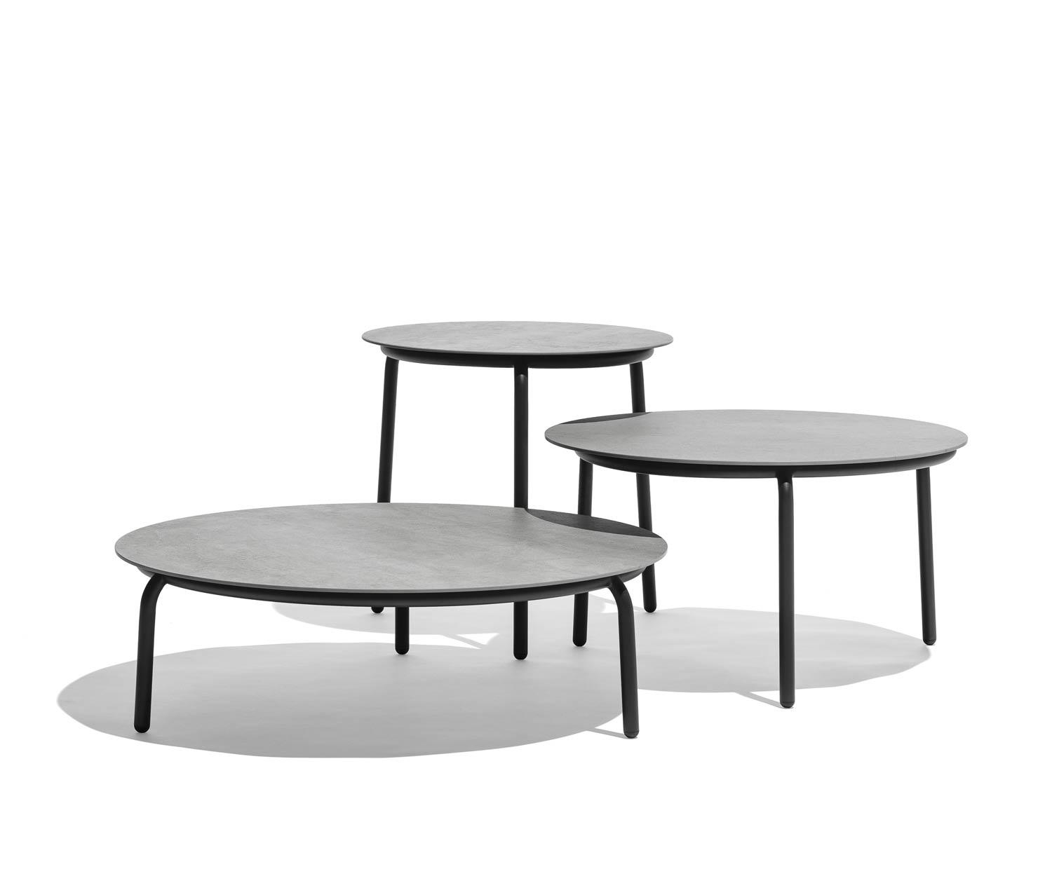 Exclusieve Todus Starling design bijzettafel met HPL tafelblad Exclusieve Todus Starling design bijzettafel met HPL tafelblad