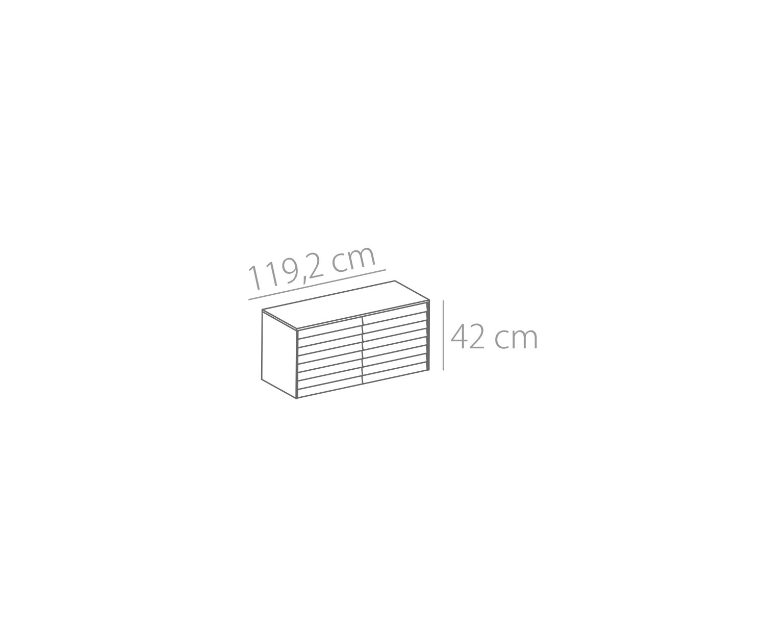 Punt Sussex dressoir vloer B119 schets Punt Sussex dressoir vloer B119 schets
