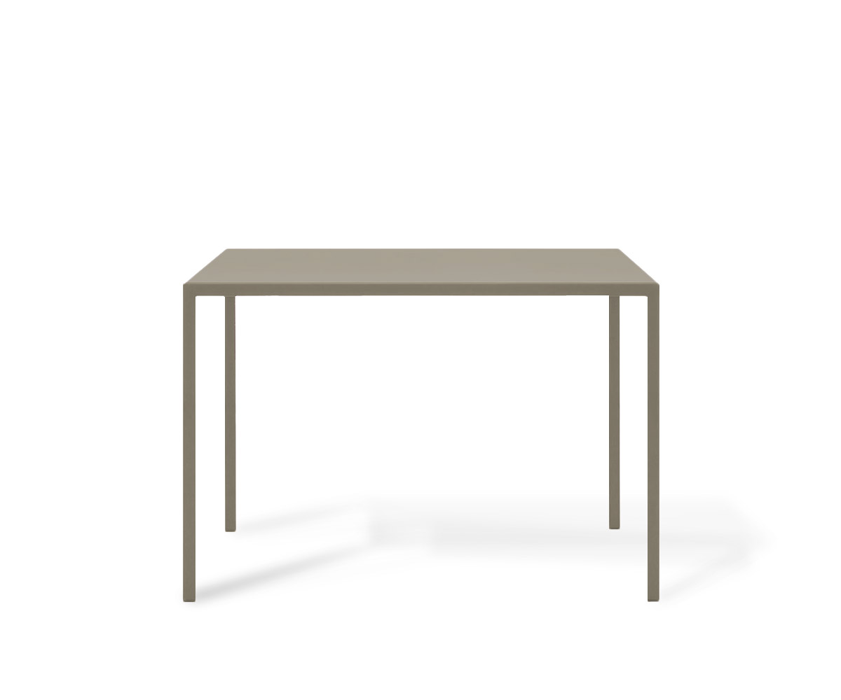 Novamobili Tafel Filo vierkant mat zand333 Novamobili Tafel Filo vierkant mat zand333
