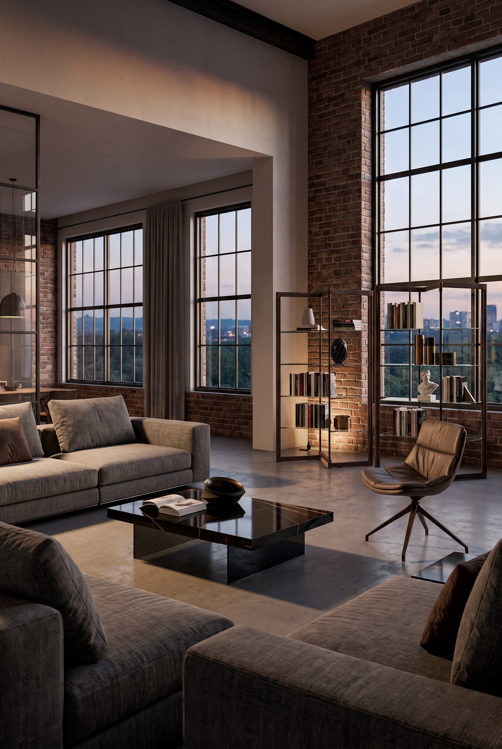 Loft Couchtisch monolithisch