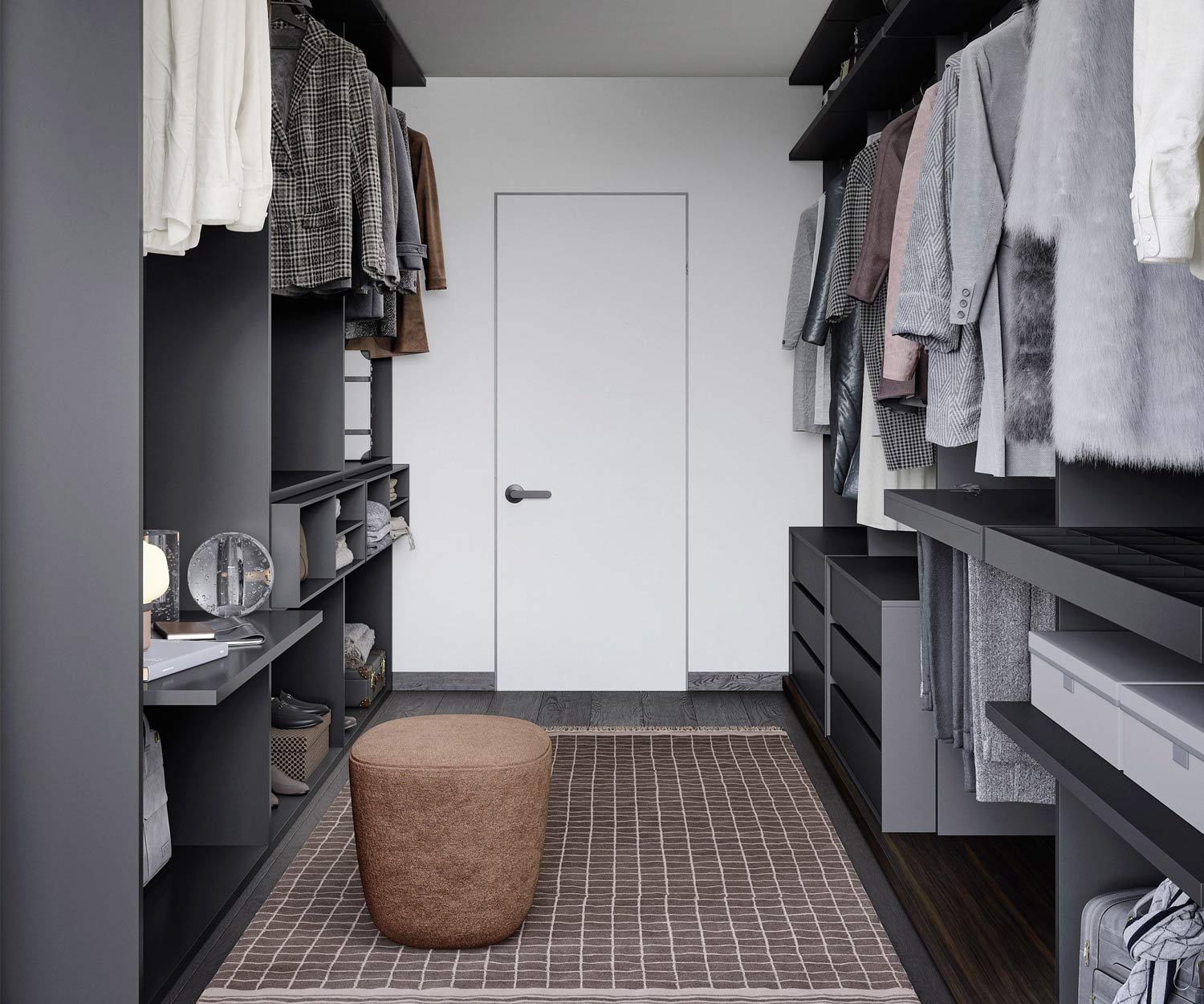 Ontwerp kleedkamer Novamobili Benn Ontwerp kleedkamer Novamobili Benn