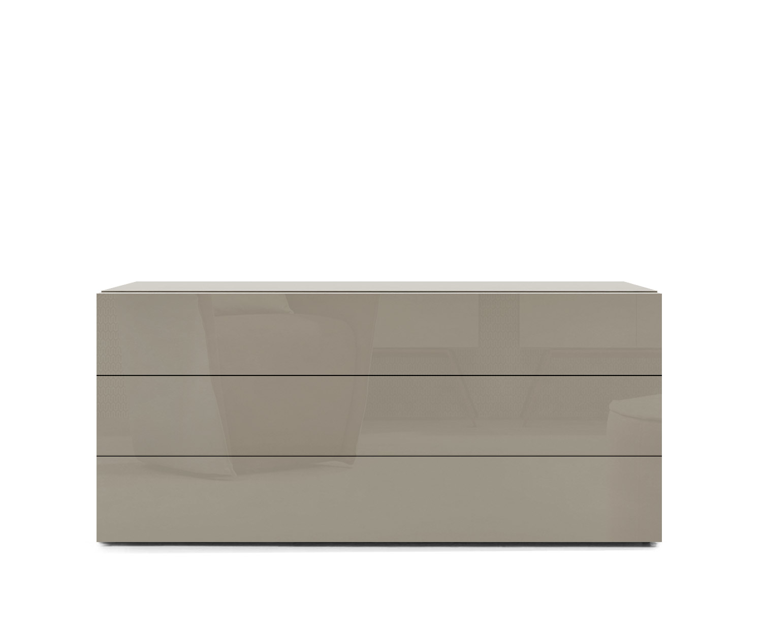 Novamobili Easy 3-zits commode B108cm zand433 Novamobili Easy 3-zits commode B108cm zand433