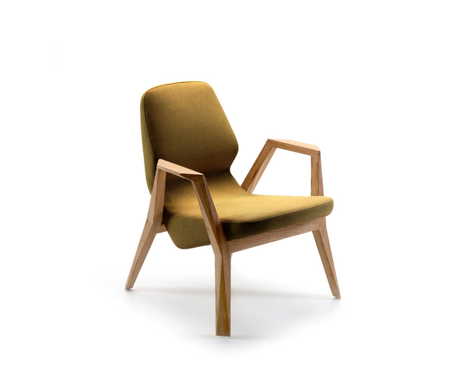 Design fauteuil gele hoes Atlas461 Design fauteuil gele hoes Atlas461