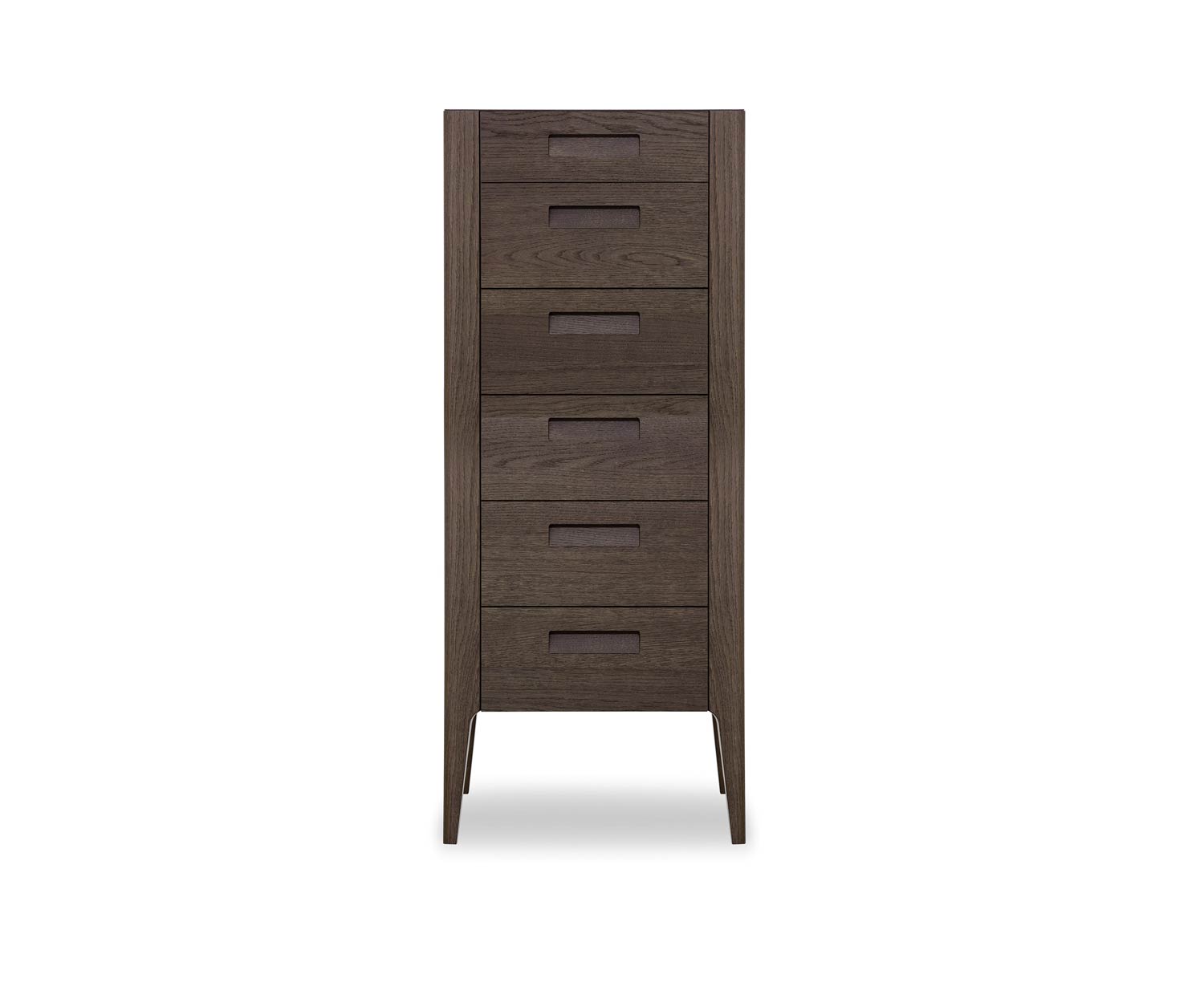 Novamobili Hoge ladekast Giotto 6 laden eiken Terra N01 Novamobili Hoge ladekast Giotto 6 laden eiken Terra N01