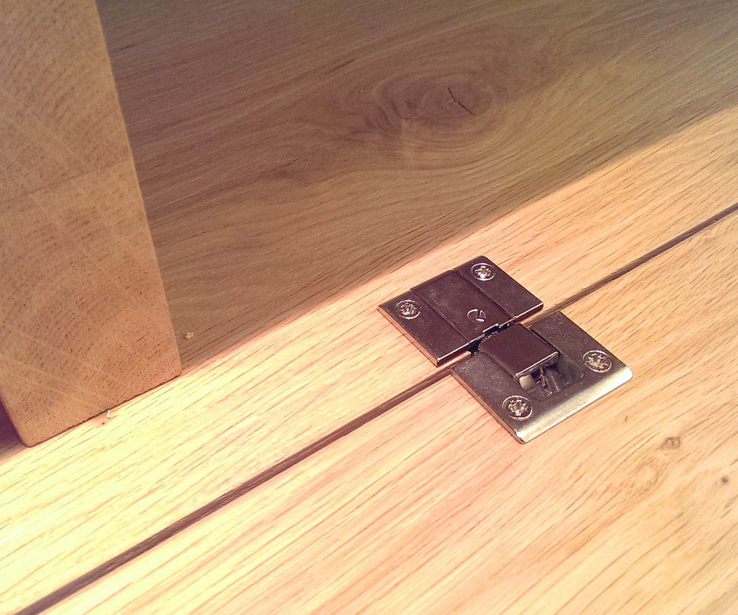 Hoogwaardige Livitalia Design bovenkast C14B Detail met geïntegreerde scharnieren Hoogwaardige Livitalia Design bovenkast C14B Detail met geïntegreerde scharnieren