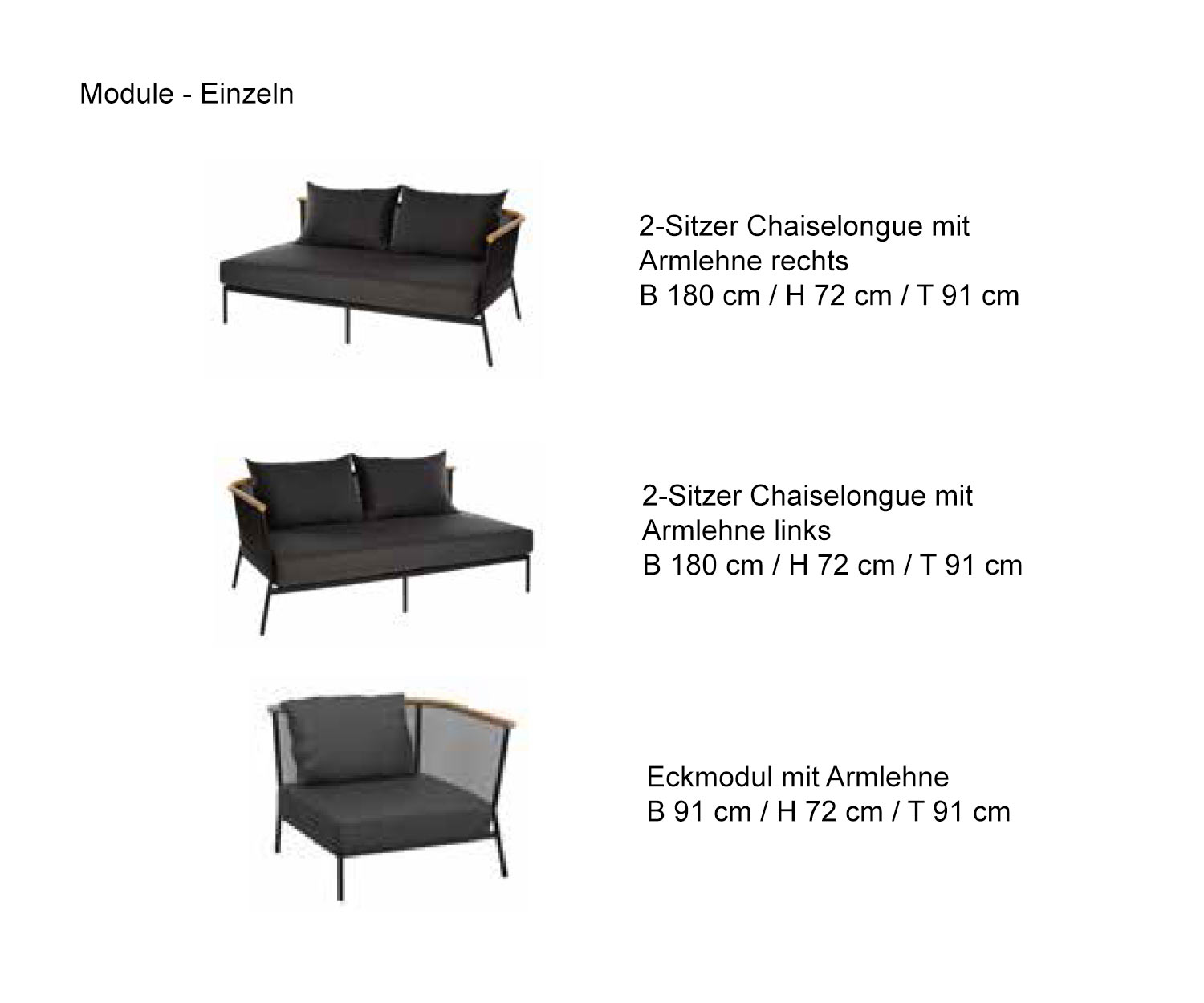 Oasiq Riad tuinontwerp collectie met individuele modules Oasiq Riad tuinontwerp collectie met individuele modules