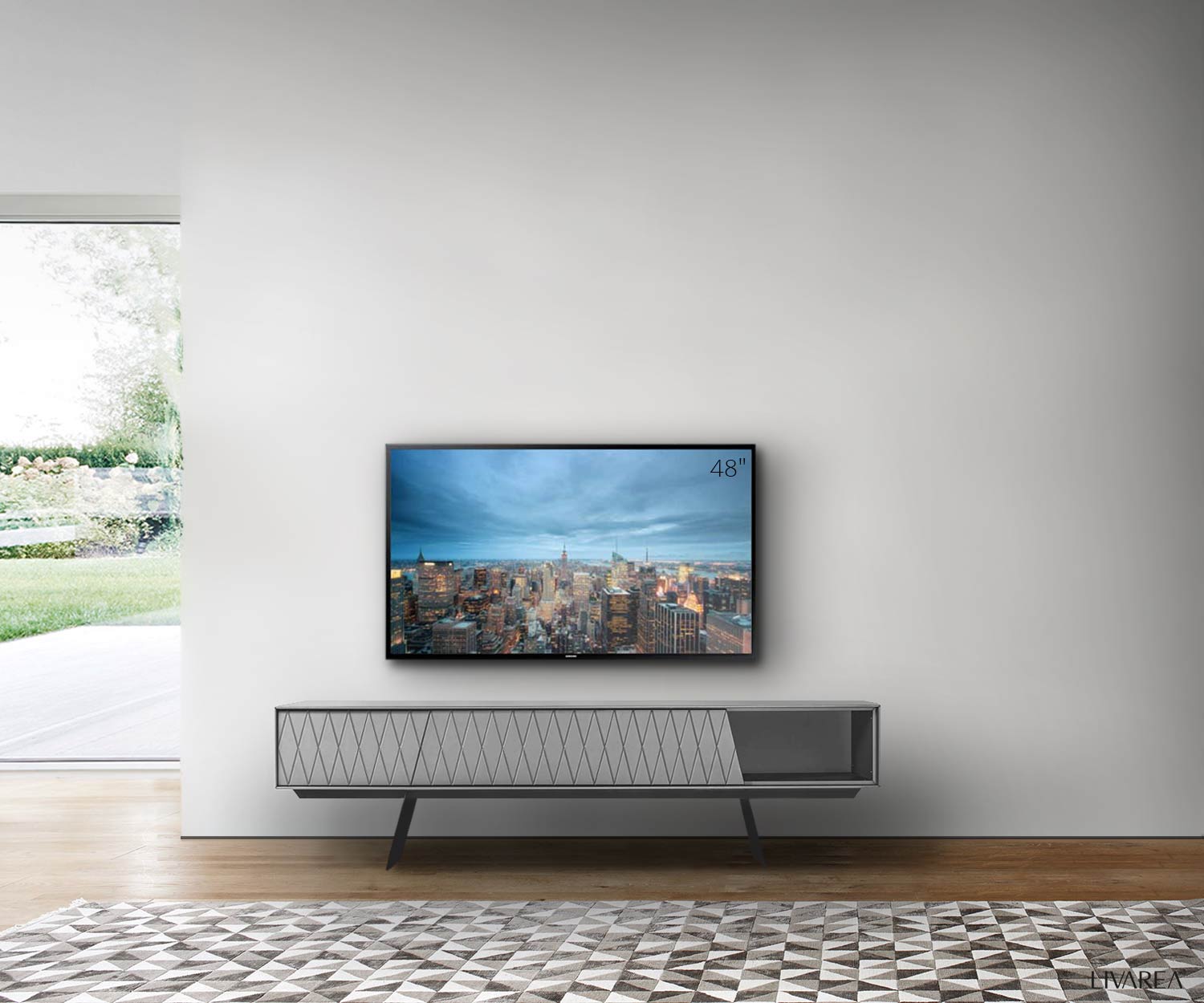 al2 e klipse 008 Design lowboardpoten in lichtgrijs 180 cm breed al2 e klipse 008 Design lowboardpoten in lichtgrijs 180 cm breed