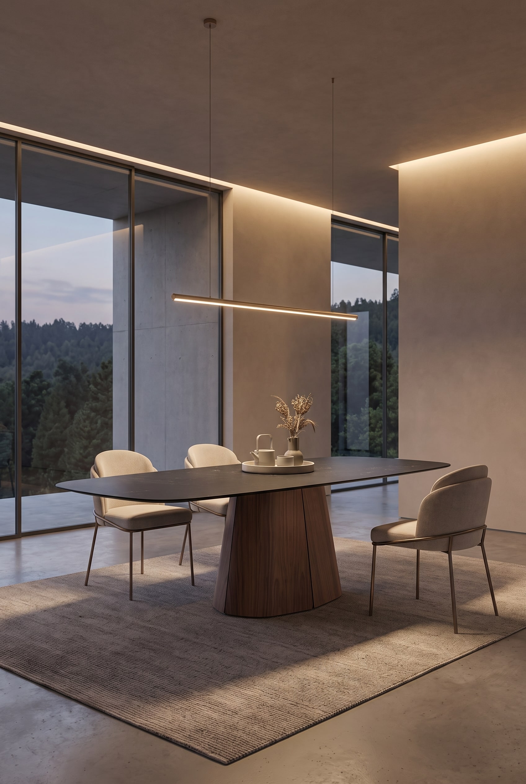 Esszimmer Esstisch minimalistisch Esszimmer Esstisch minimalistisch