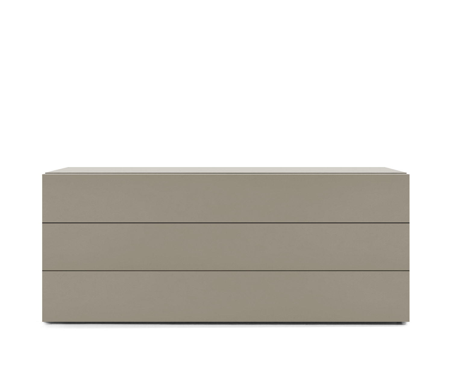 Novamobili Easy 3-zits ladekast B128cm zand333 Novamobili Easy 3-zits ladekast B128cm zand333
