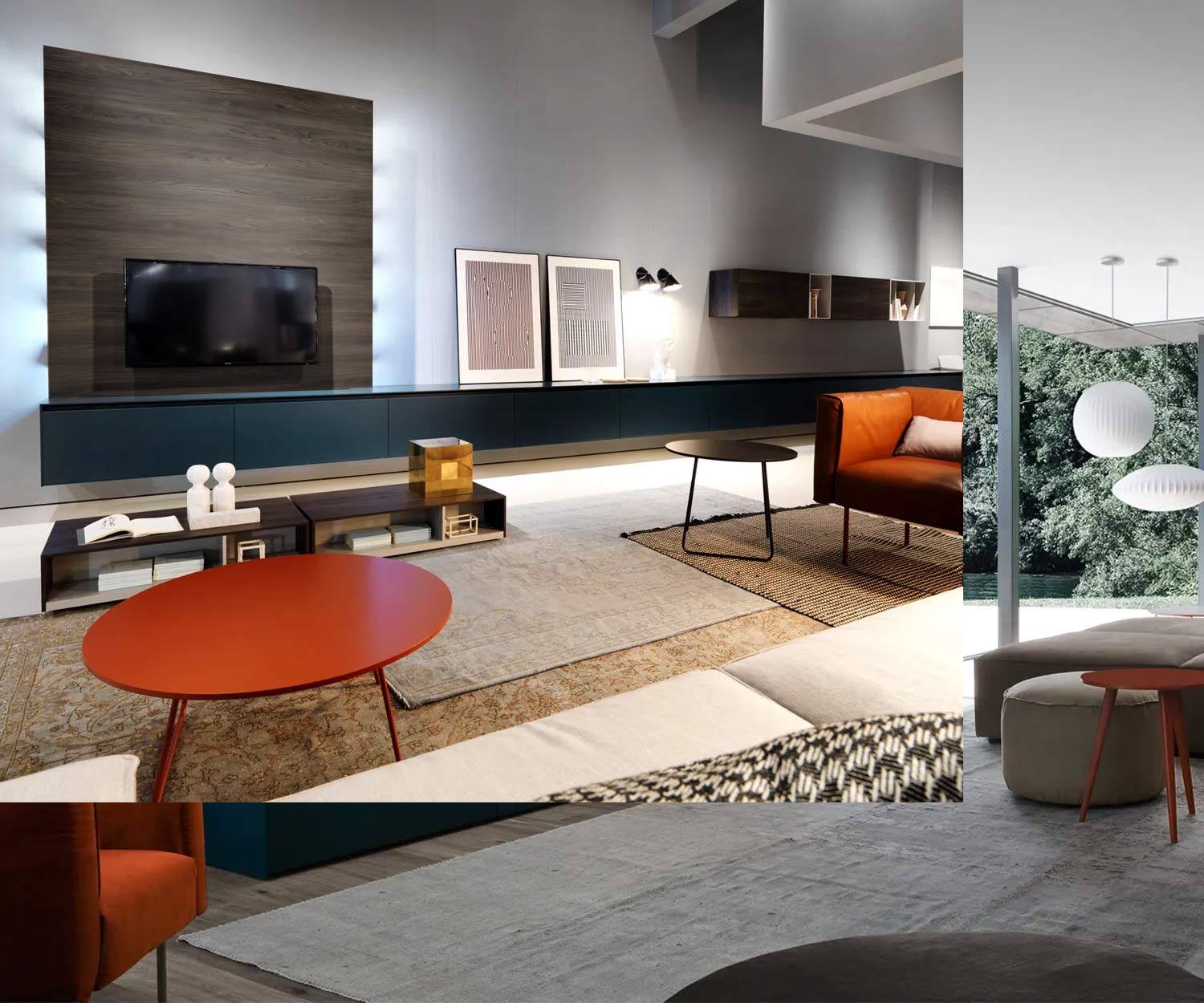 Novamobili Omgekeerd TV-wandpaneel Novamobili Omgekeerd TV-wandpaneel