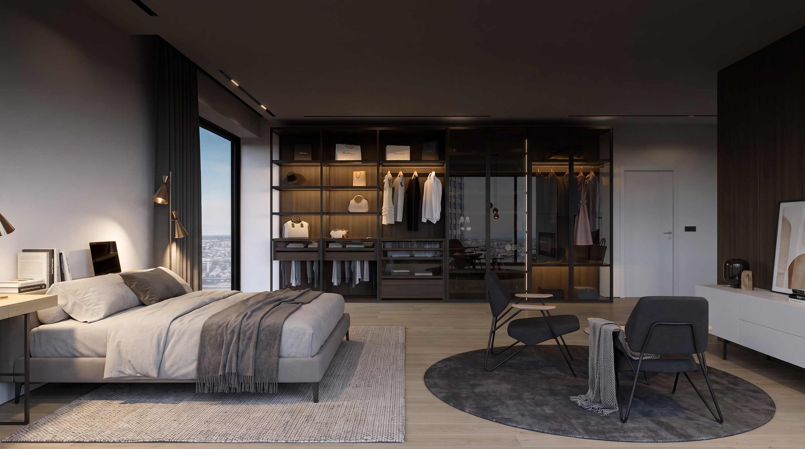 Inloopkast ontwerpen: Met glas en lichtaccenten naar een privé boutique
