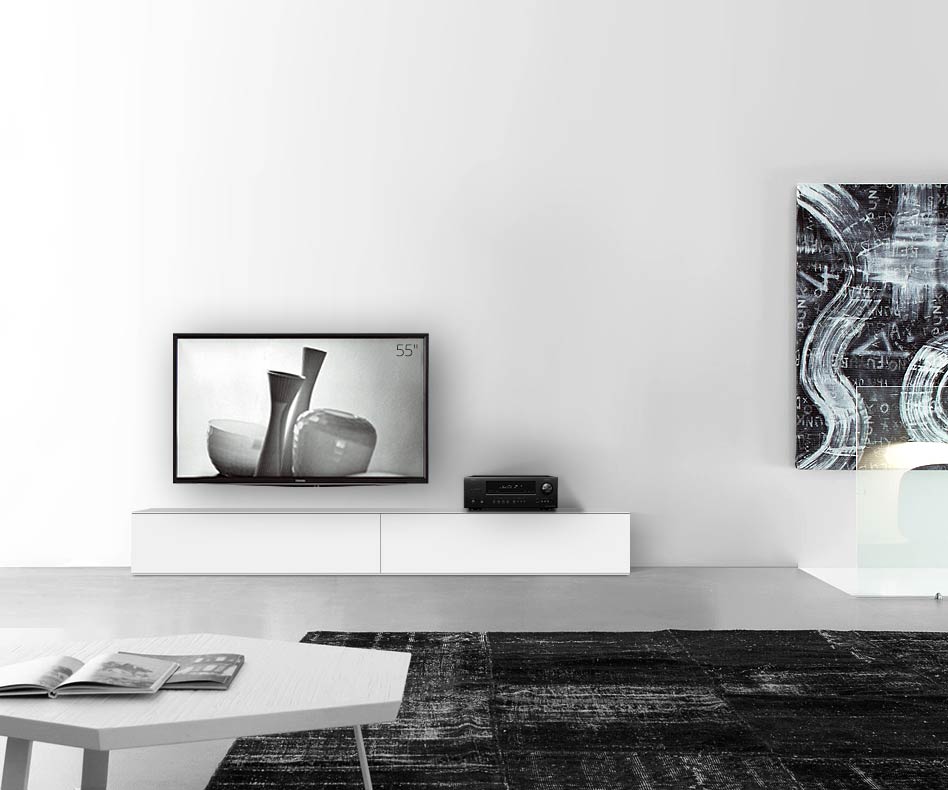 /Design lowboard vloer B240 H35 mat wit /Design lowboard vloer B240 H35 mat wit