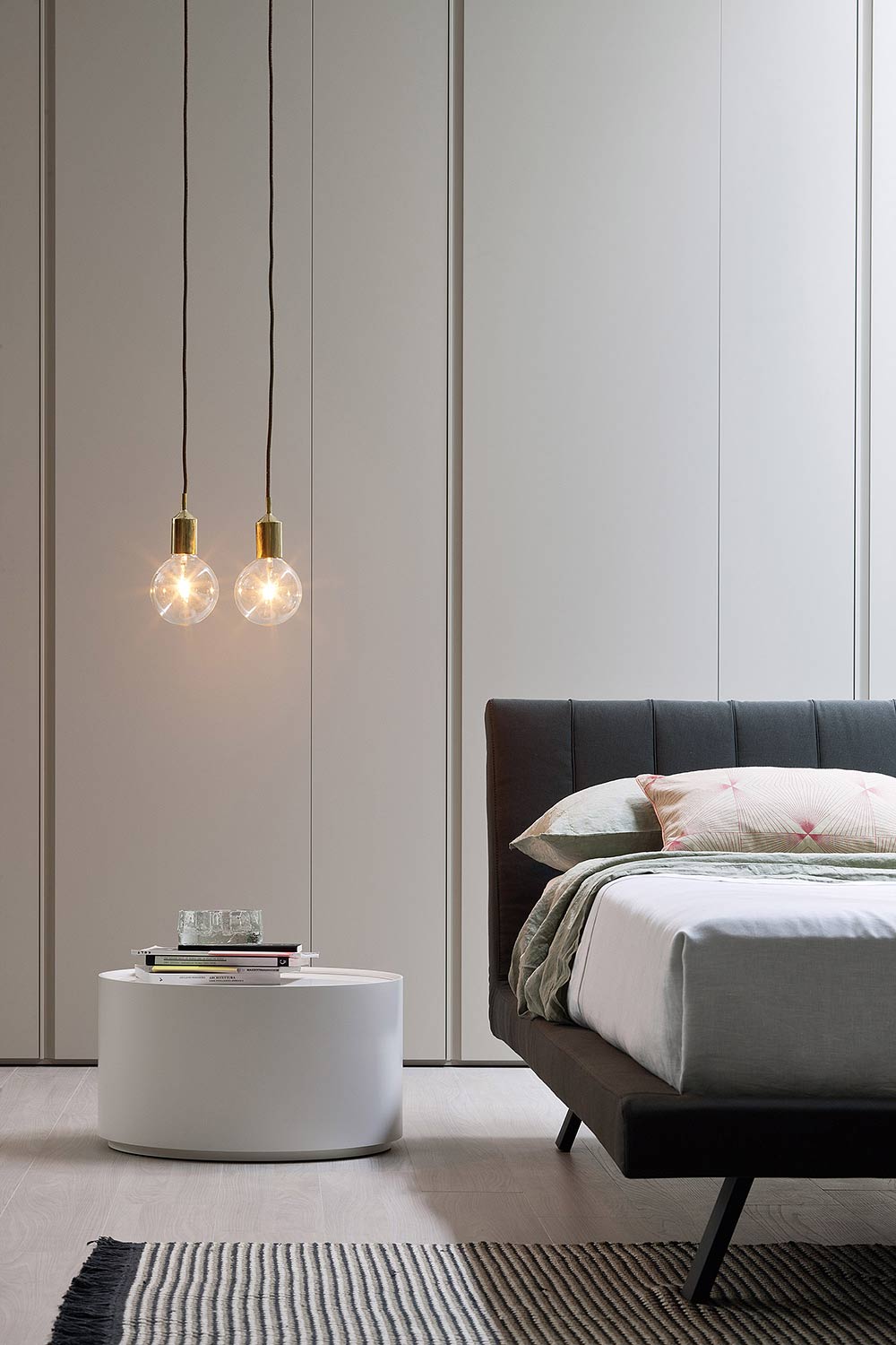 Rond design nachtkastje