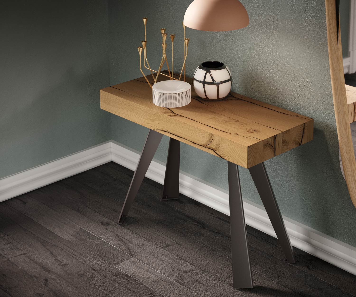 OzzioL_Corridorconsole rustiek eiken OzzioL_Corridorconsole rustiek eiken