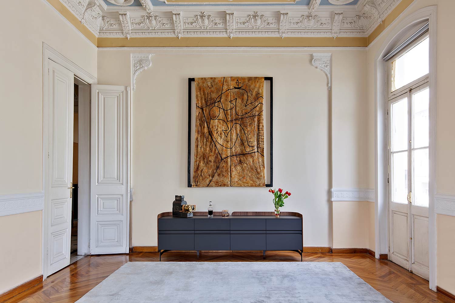 Art Design dressoir met ronde achterwandAL2
