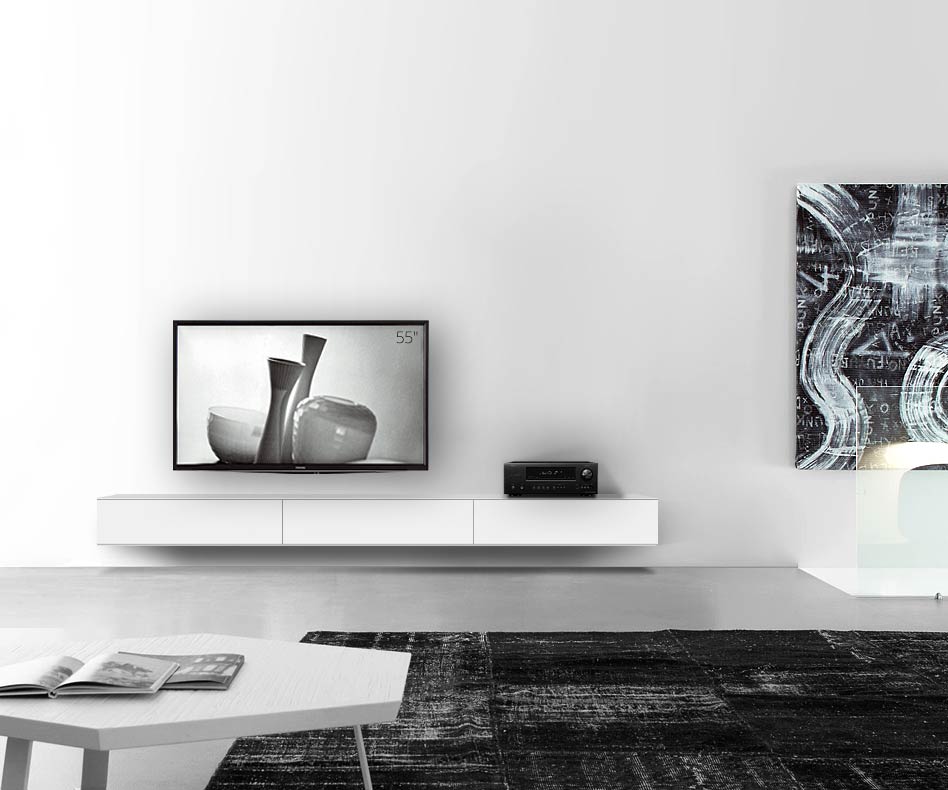 Hangdesign lowboard B 270 H25,5 mat wit Hangdesign lowboard B 270 H25,5 mat wit