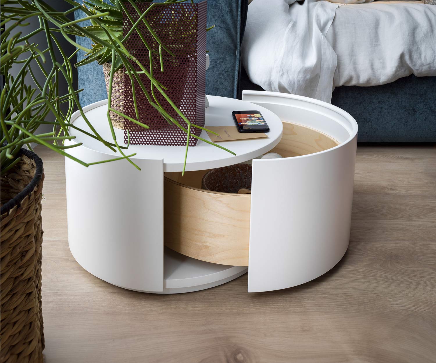 Novamobili Allout bijzettafel met lade Novamobili Allout bijzettafel met lade