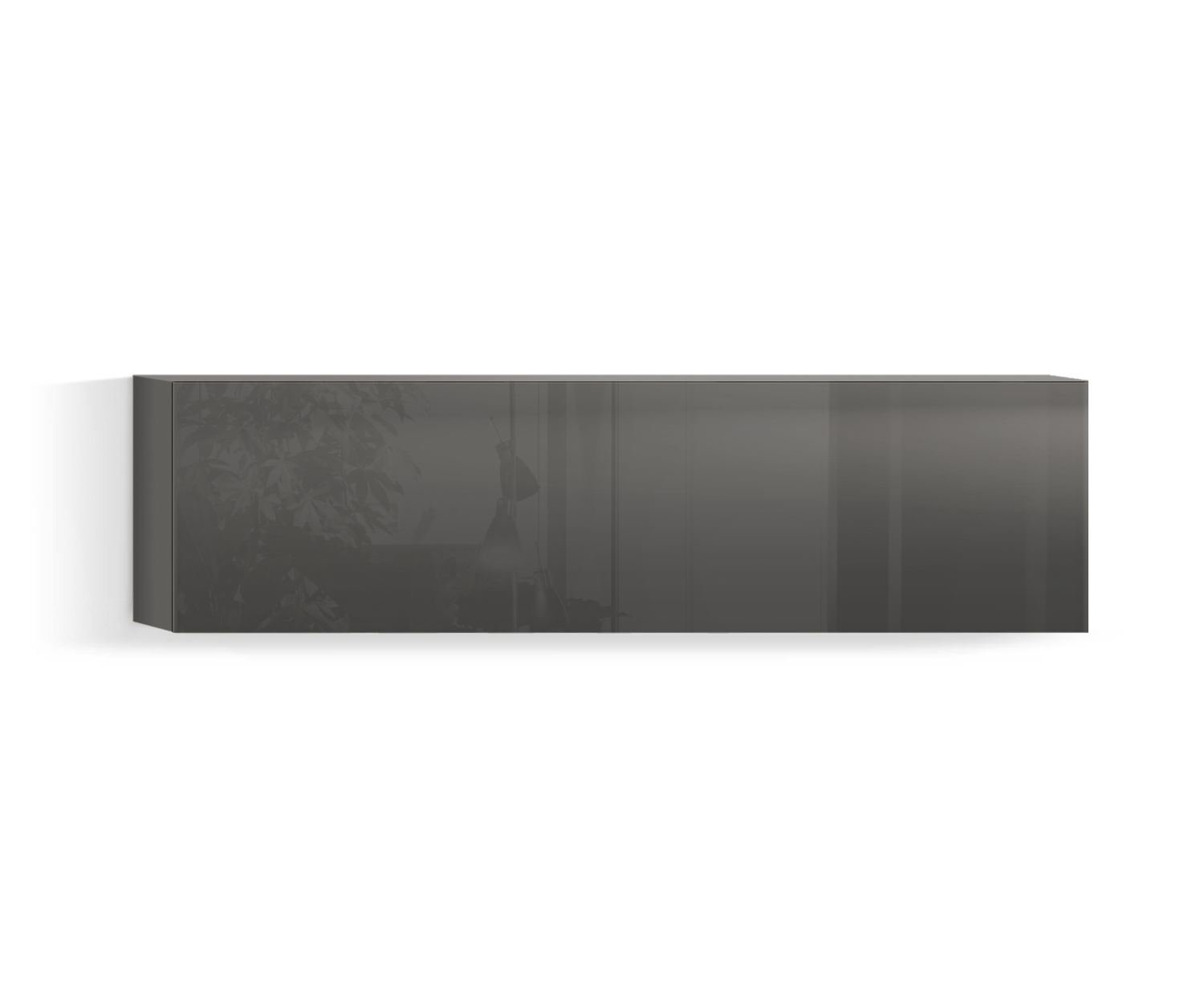 Design woonkamer wandmeubel Horizontaal H32 B120 blad quarz410 Design woonkamer wandmeubel Horizontaal H32 B120 blad quarz410