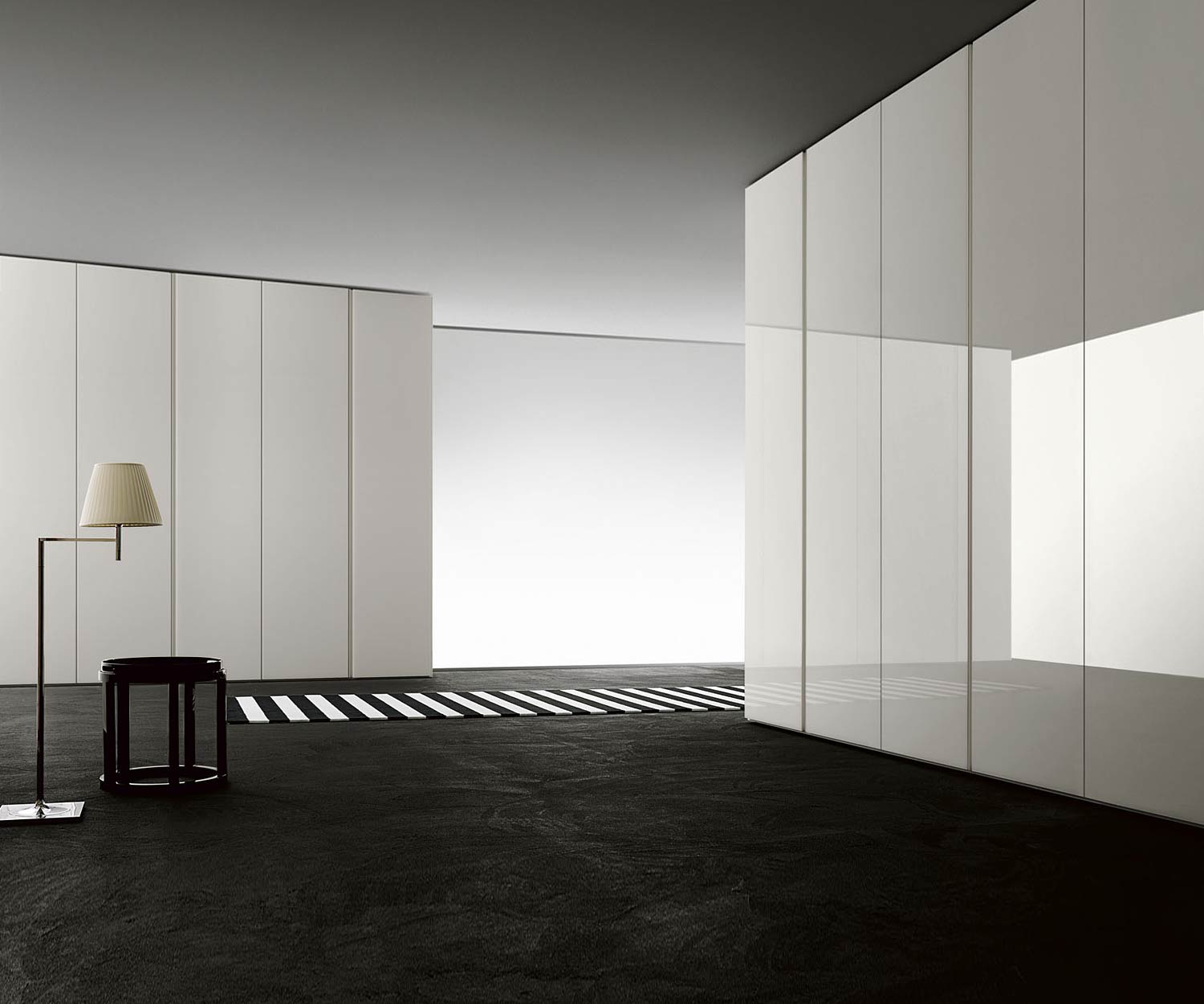Exclusieve Livitalia Design kast Breccia wit glans Exclusieve Livitalia Design kast Breccia wit glans