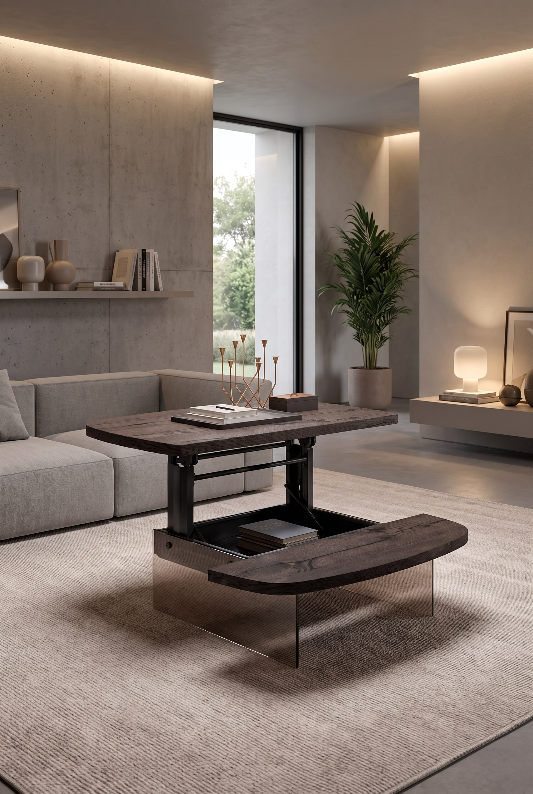 Wohnzimmer Couchtisch Organisch